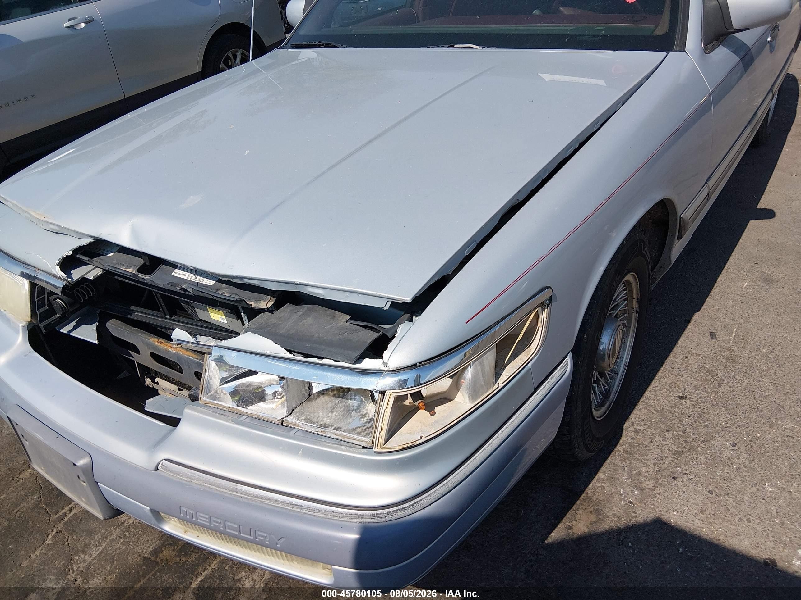 1994 Mercury Grand Marquis Ls Серебряный vin: 2MELM75W9RX644861