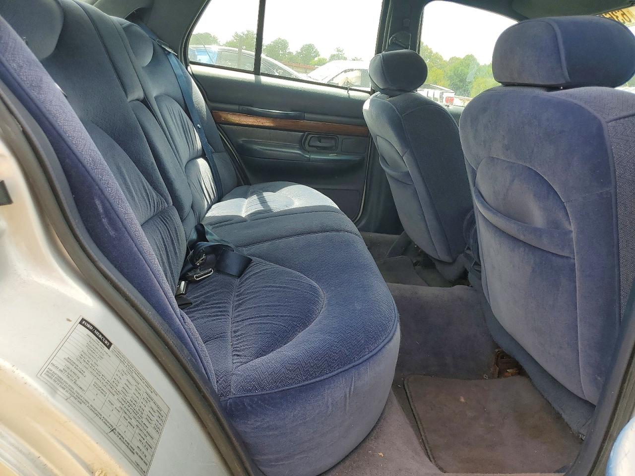 1996 Mercury Grand Marquis Ls Gray vin: 2MELM75W9TX644608