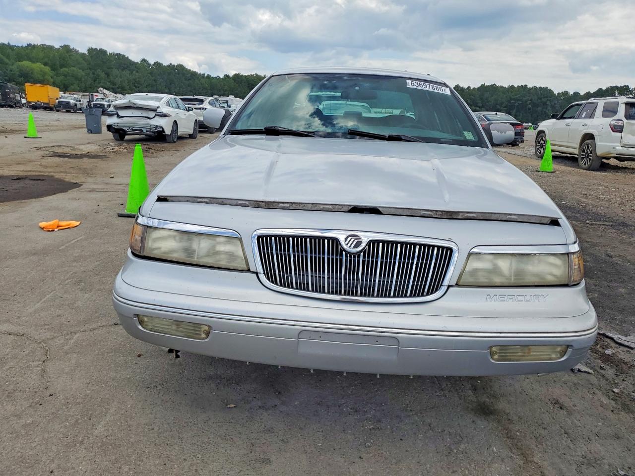 1996 Mercury Grand Marquis Ls Gray vin: 2MELM75W9TX644608