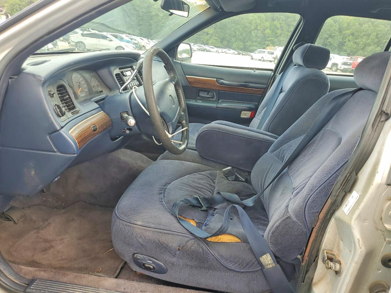 1996 Mercury Grand Marquis Ls Gray vin: 2MELM75W9TX644608