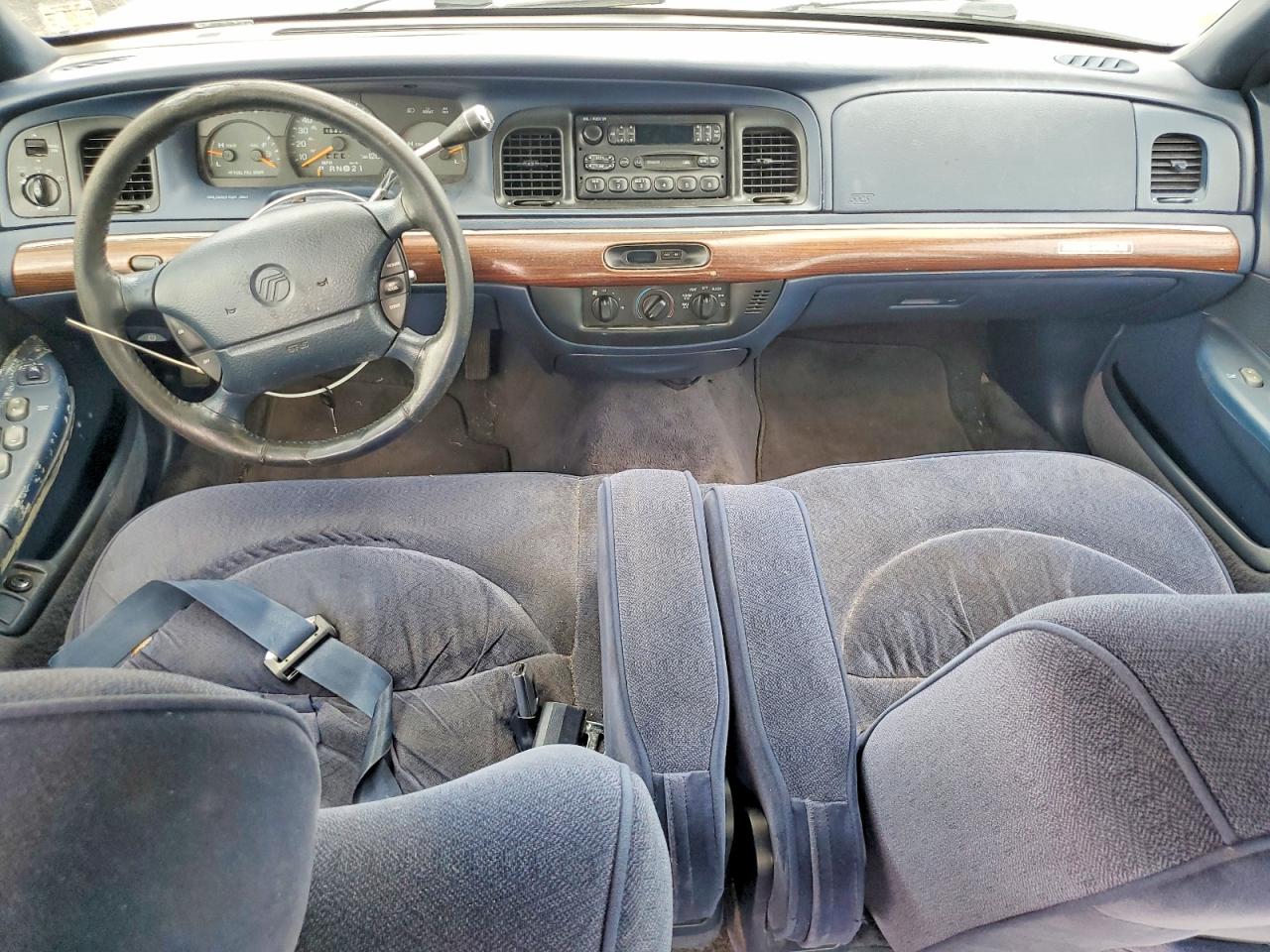 1996 Mercury Grand Marquis Ls Gray vin: 2MELM75W9TX644608