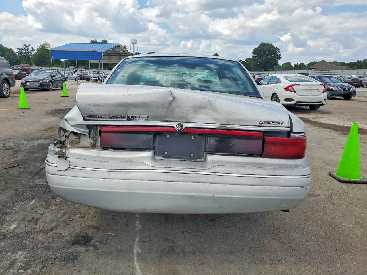 1996 Mercury Grand Marquis Ls Gray vin: 2MELM75W9TX644608