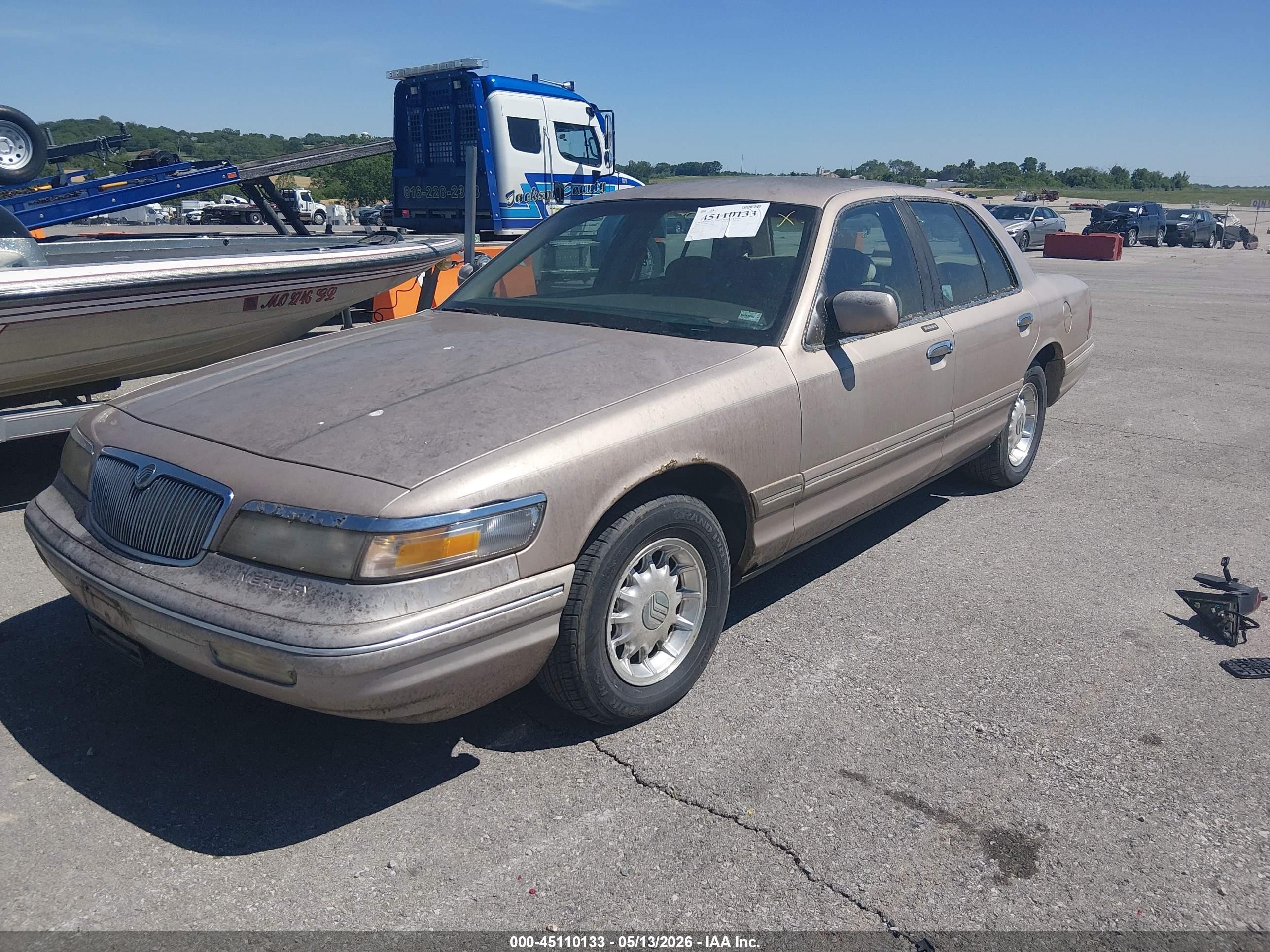 1997 Mercury Grand Marquis Ls Brown vin: 2MELM75W9VX670984