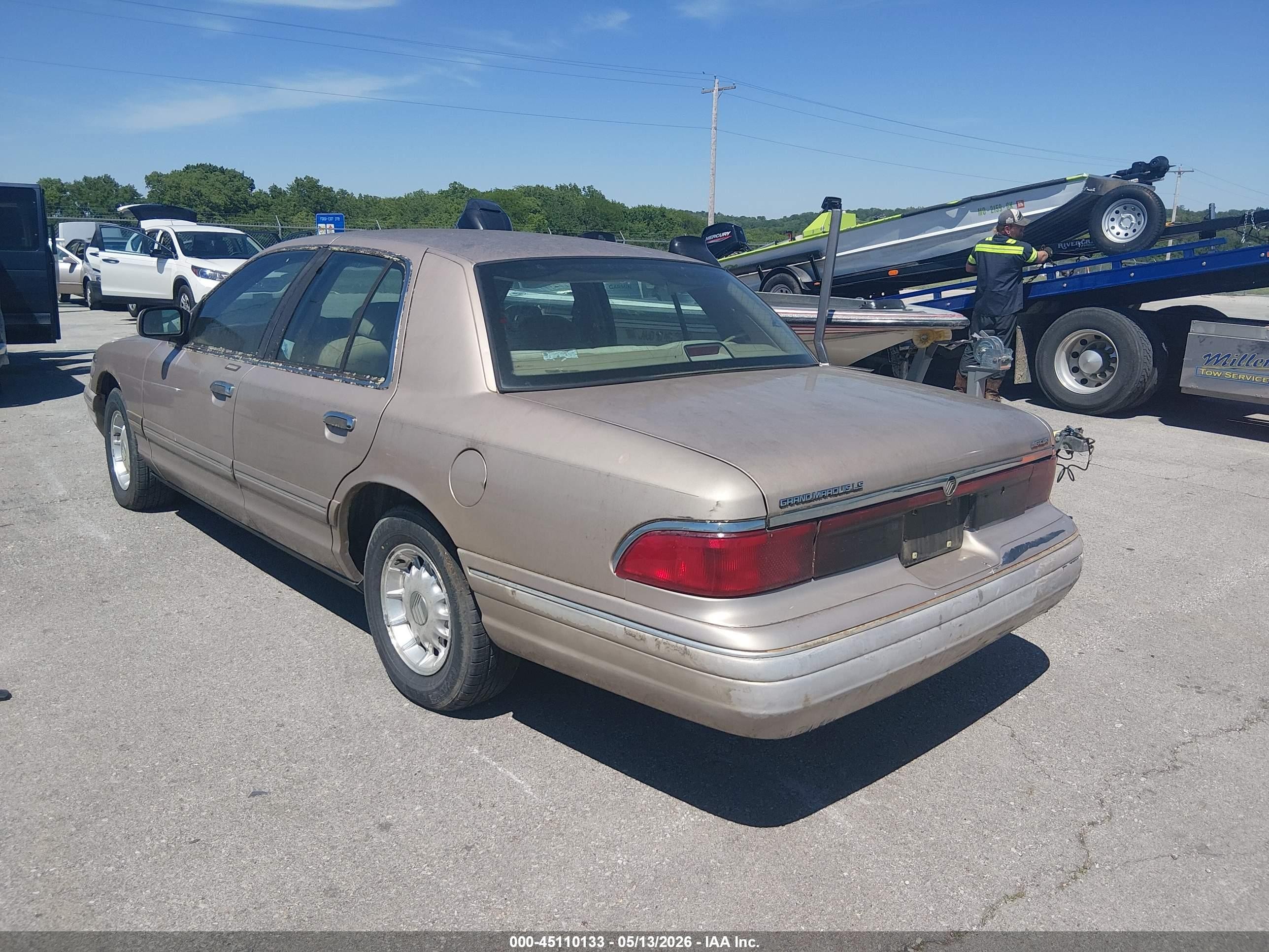 1997 Mercury Grand Marquis Ls Brown vin: 2MELM75W9VX670984