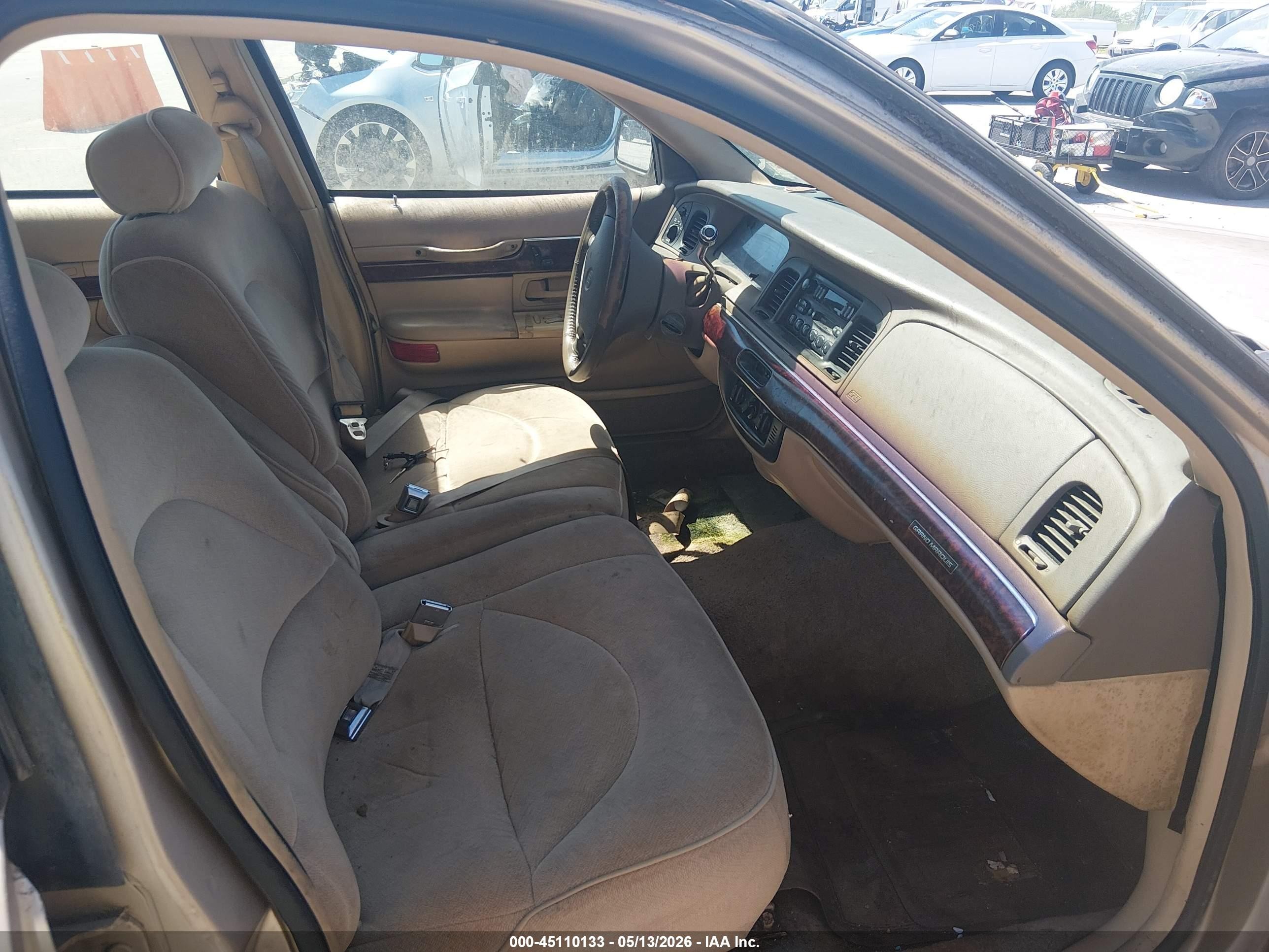 1997 Mercury Grand Marquis Ls Brown vin: 2MELM75W9VX670984