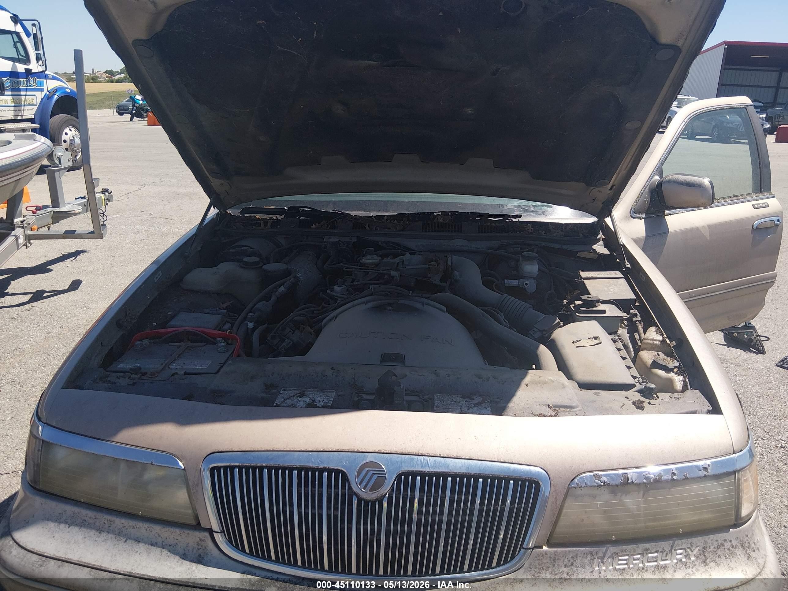 1997 Mercury Grand Marquis Ls Brown vin: 2MELM75W9VX670984