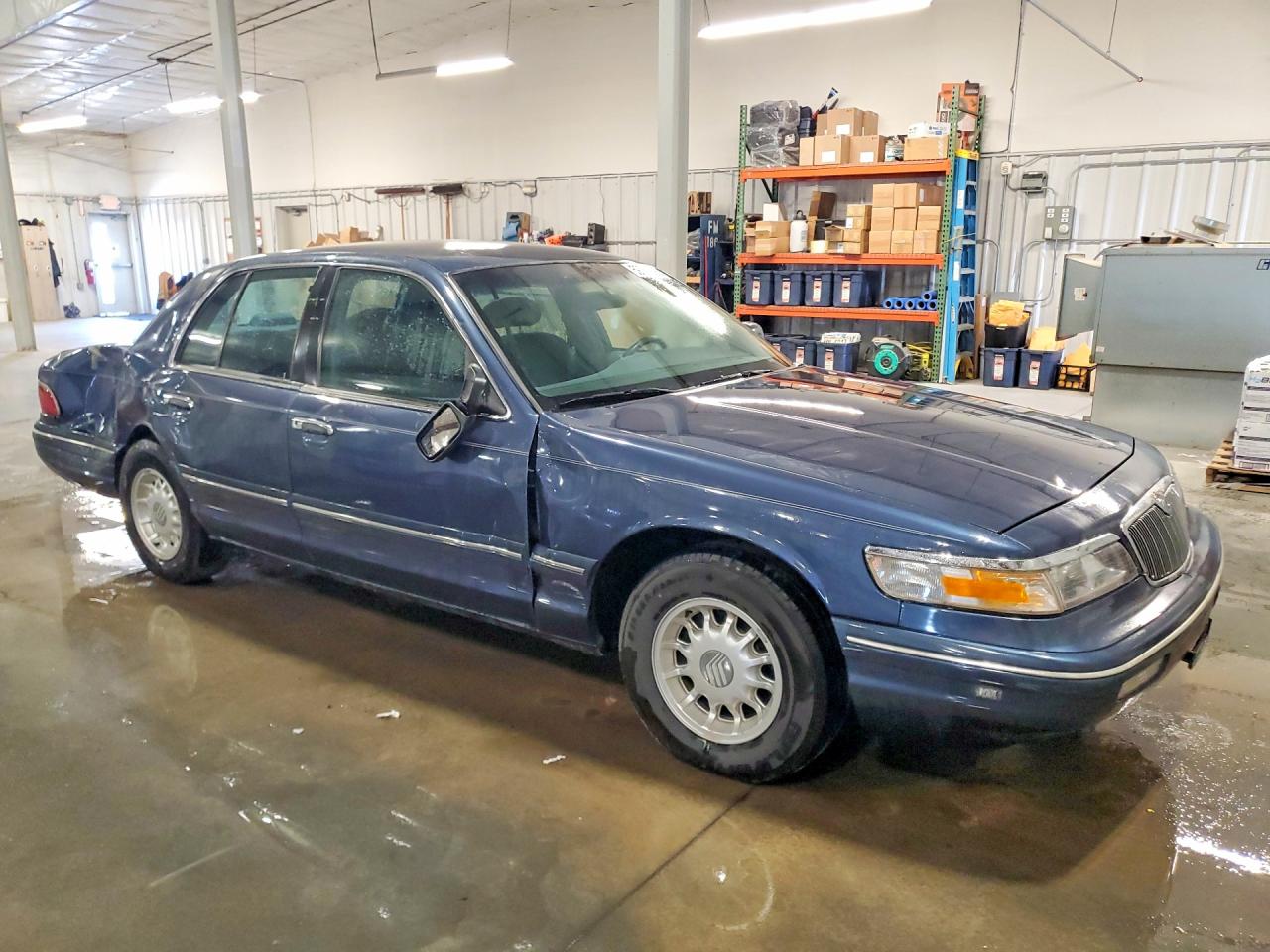 1997 Mercury Grand Marquis Ls Синий vin: 2MELM75W9VX700758