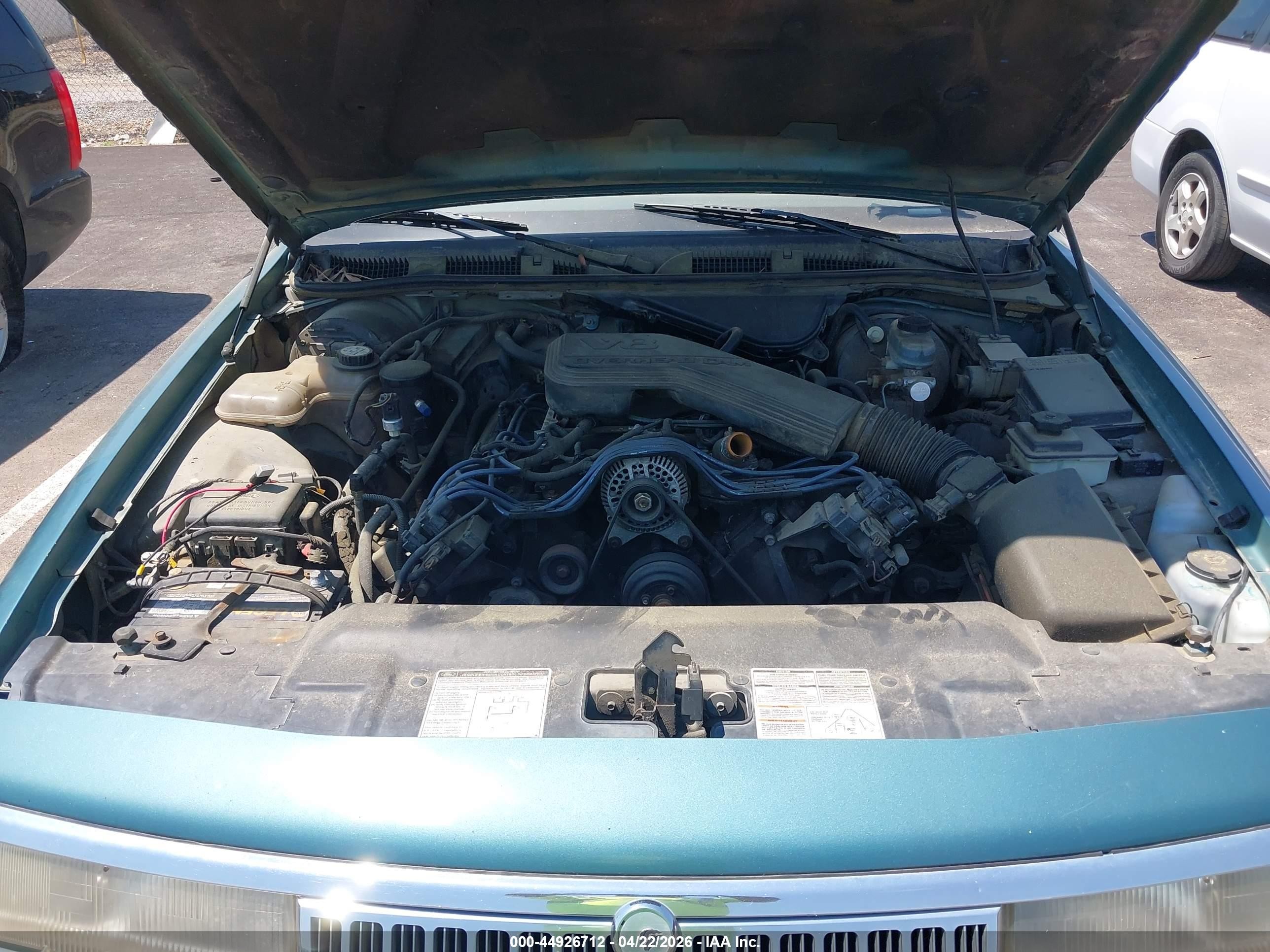 1993 Mercury Grand Marquis Ls Green vin: 2MELM75WXPX659866