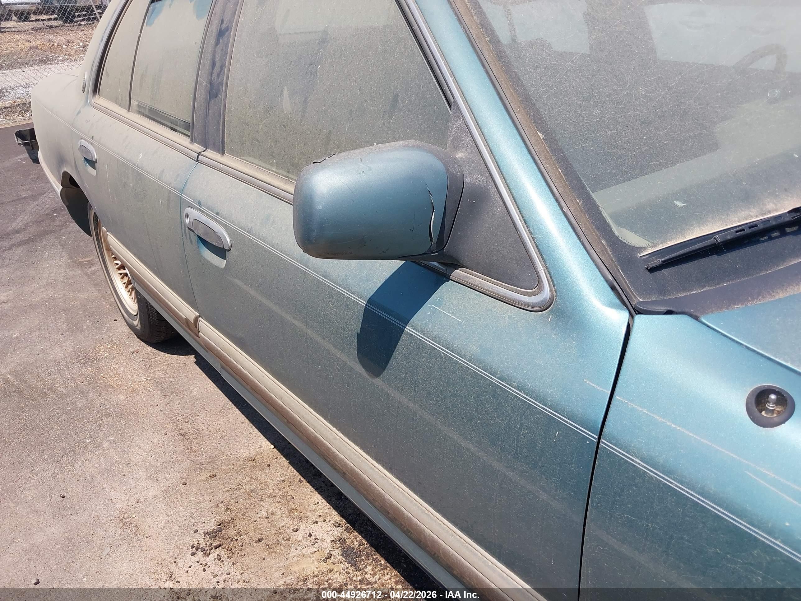 1993 Mercury Grand Marquis Ls Green vin: 2MELM75WXPX659866