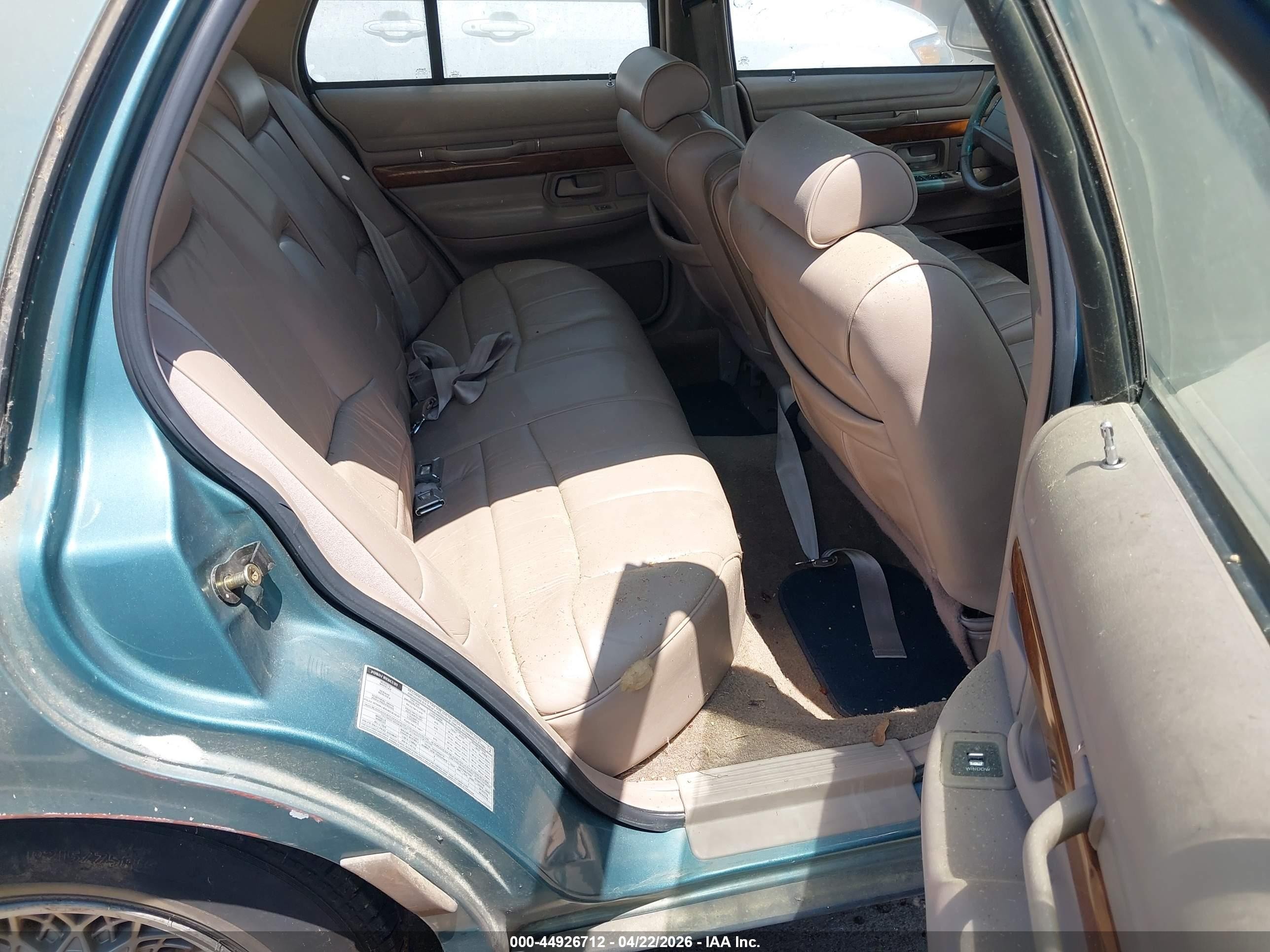 1993 Mercury Grand Marquis Ls Green vin: 2MELM75WXPX659866