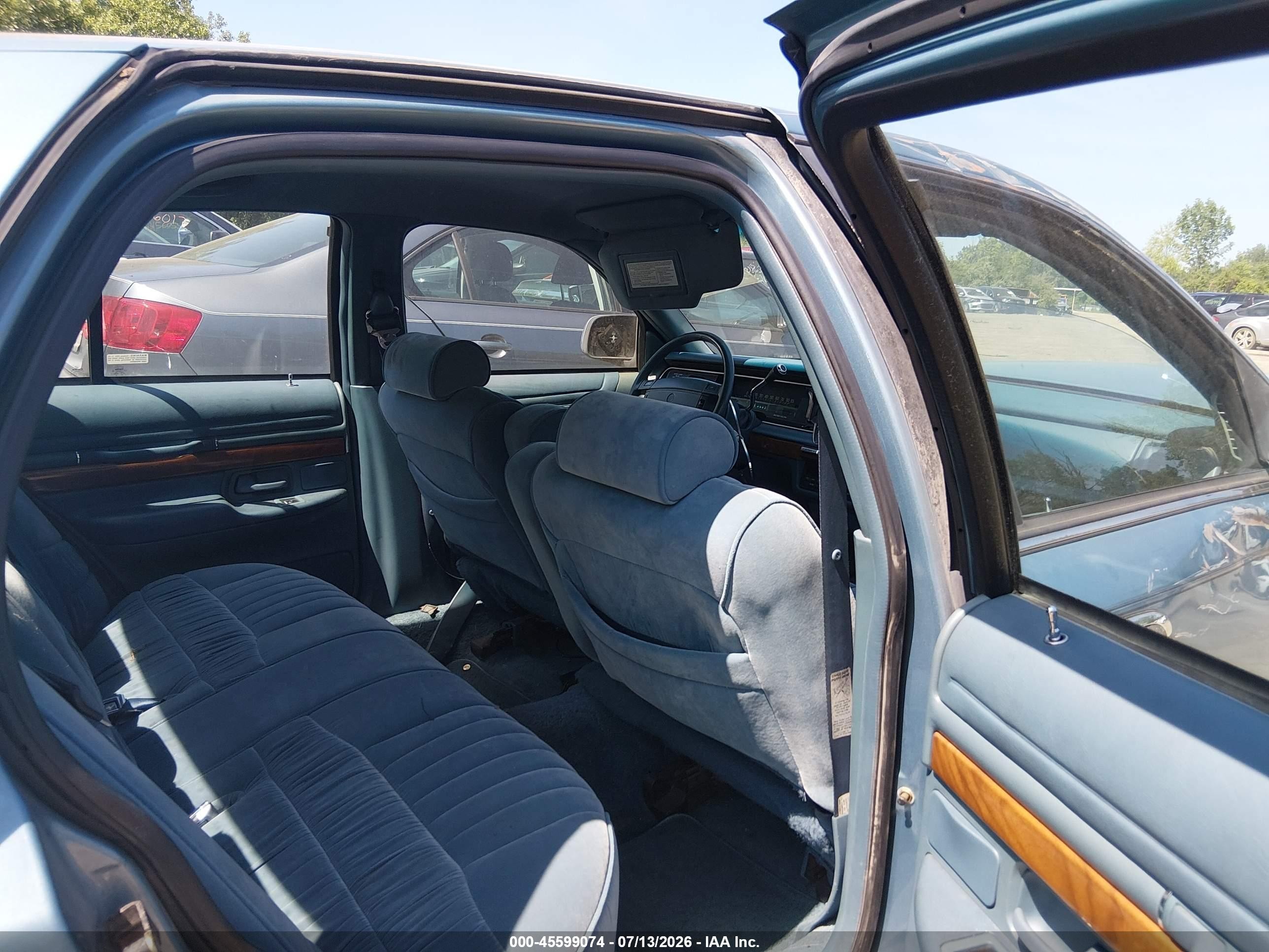 1993 Mercury Grand Marquis Ls Blue vin: 2MELM75WXPX675517