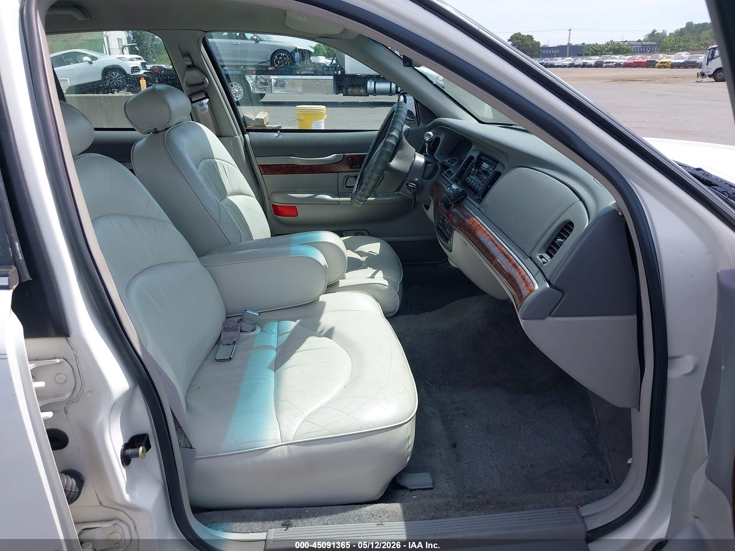 1997 Mercury Grand Marquis Ls White vin: 2MELM75WXVX720310