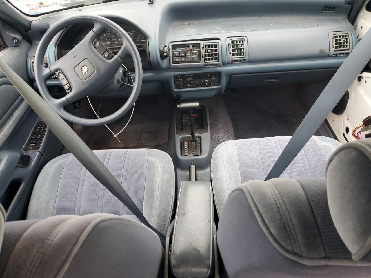 1992 Mercury Topaz Gs Белый vin: 2MEPM36U1NB611321