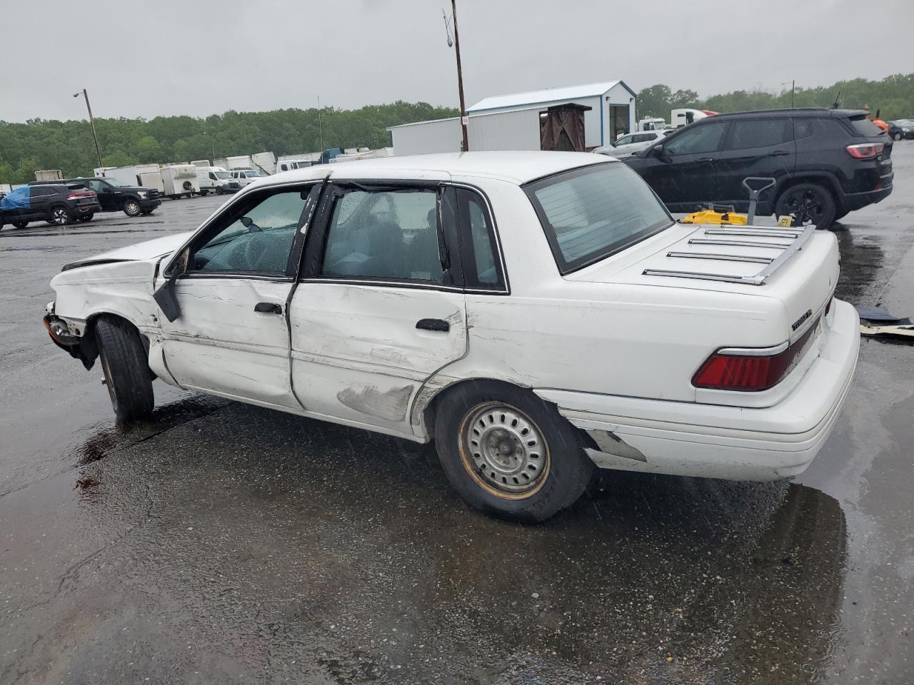 1992 Mercury Topaz Gs Белый vin: 2MEPM36U1NB611321