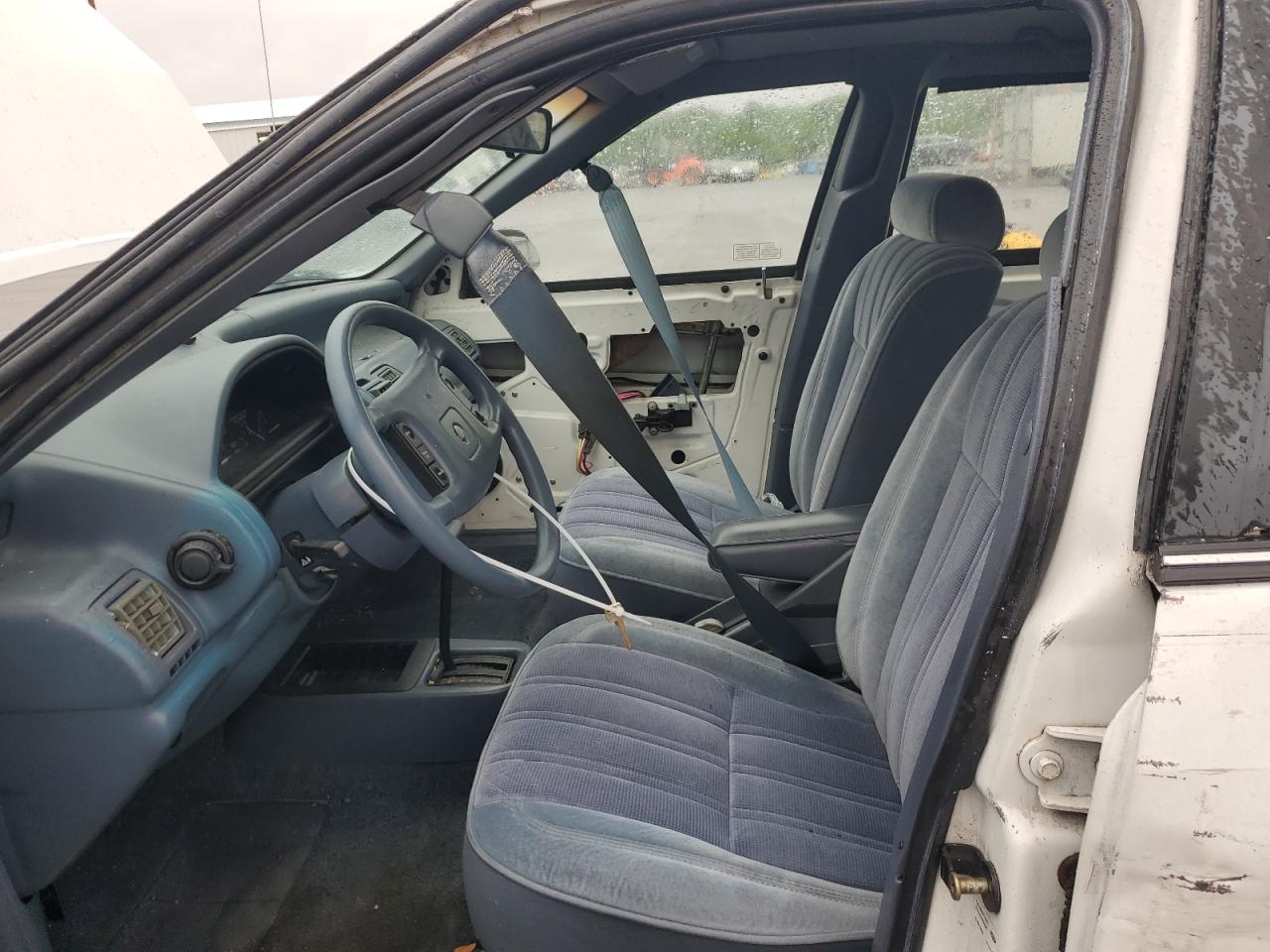 1992 Mercury Topaz Gs Белый vin: 2MEPM36U1NB611321