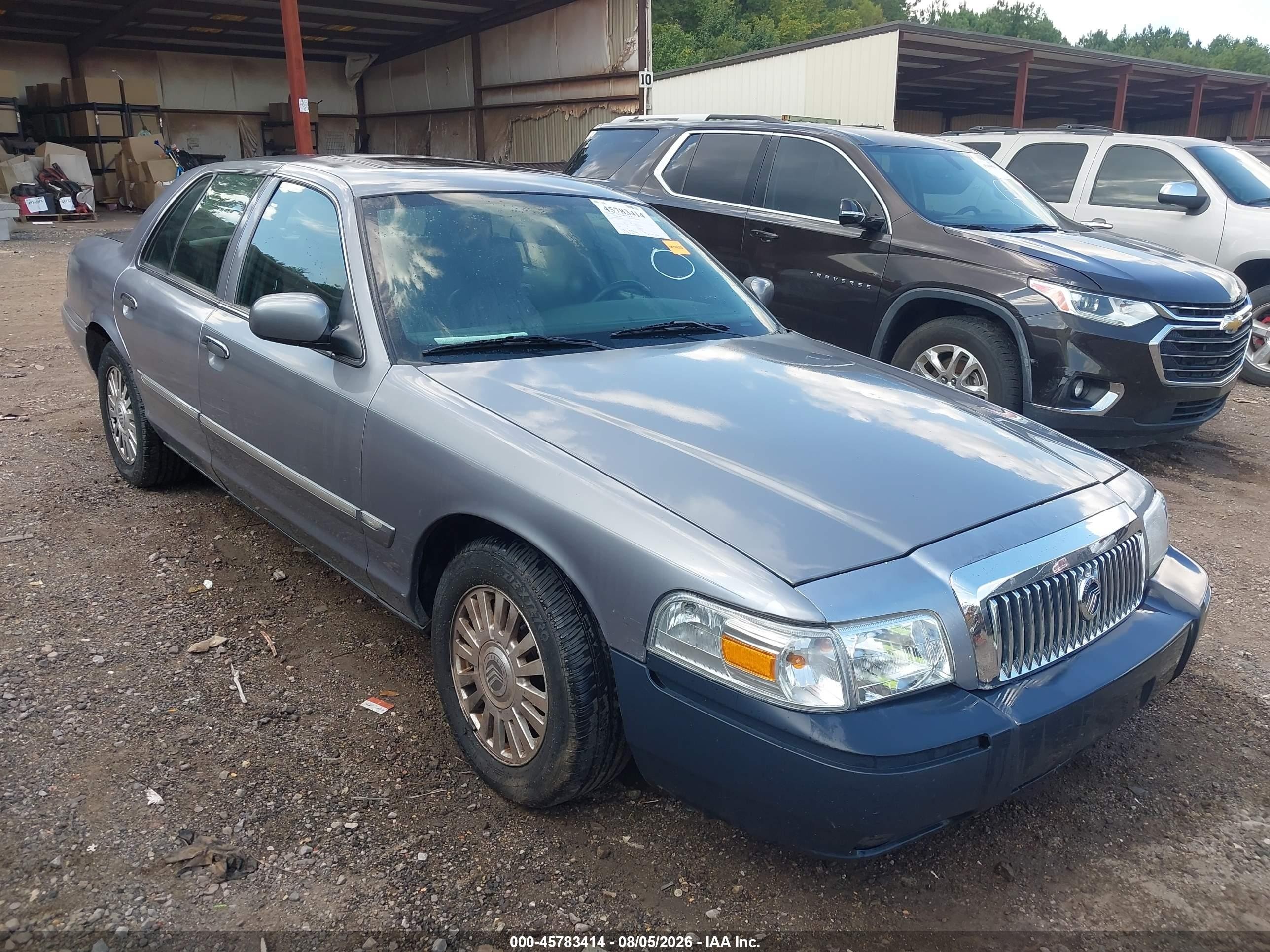 2006 Mercury Grand Marquis Ls Gray vin: 2MHFM75V06X630544