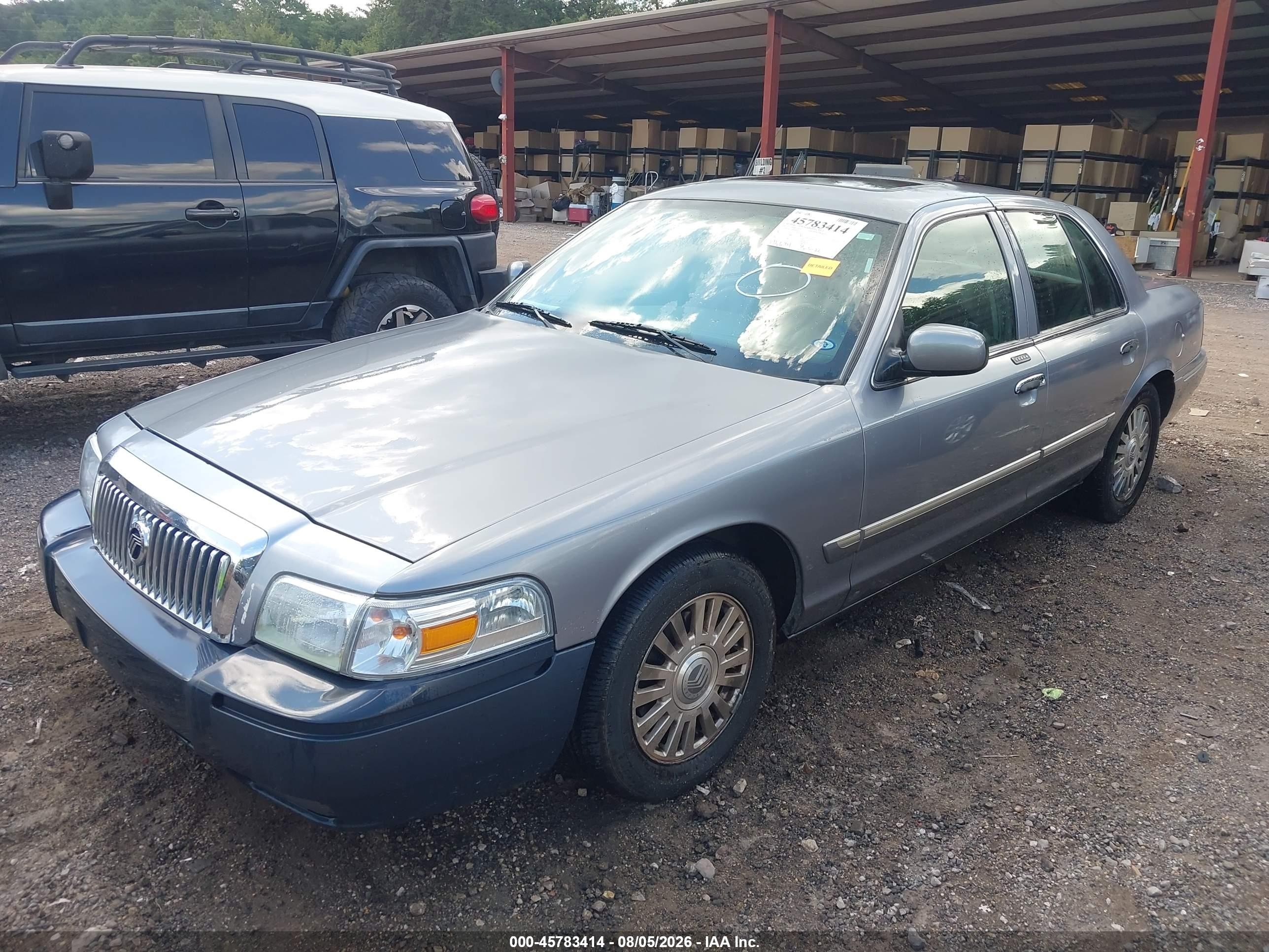 2006 Mercury Grand Marquis Ls Gray vin: 2MHFM75V06X630544