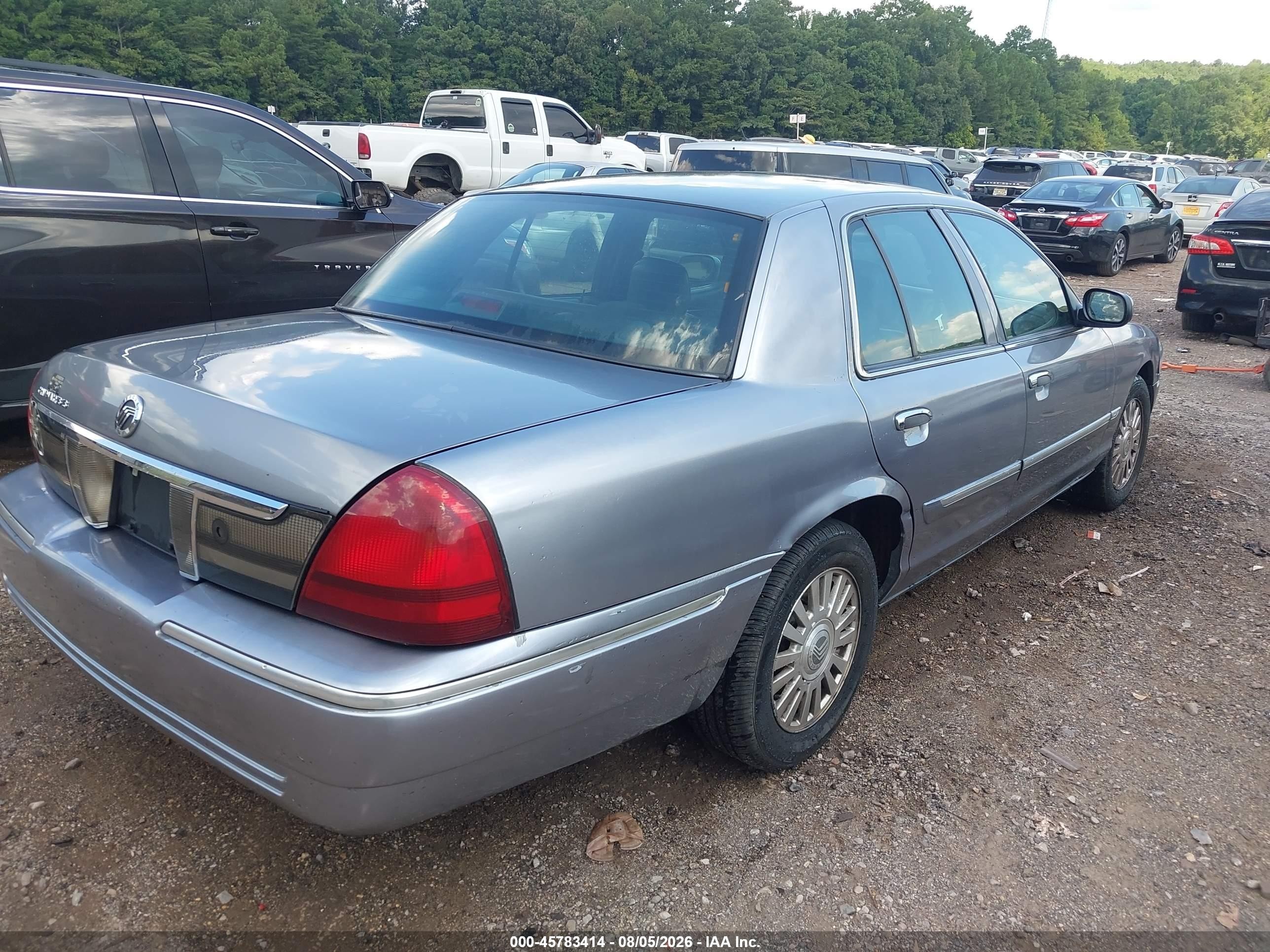 2006 Mercury Grand Marquis Ls Gray vin: 2MHFM75V06X630544