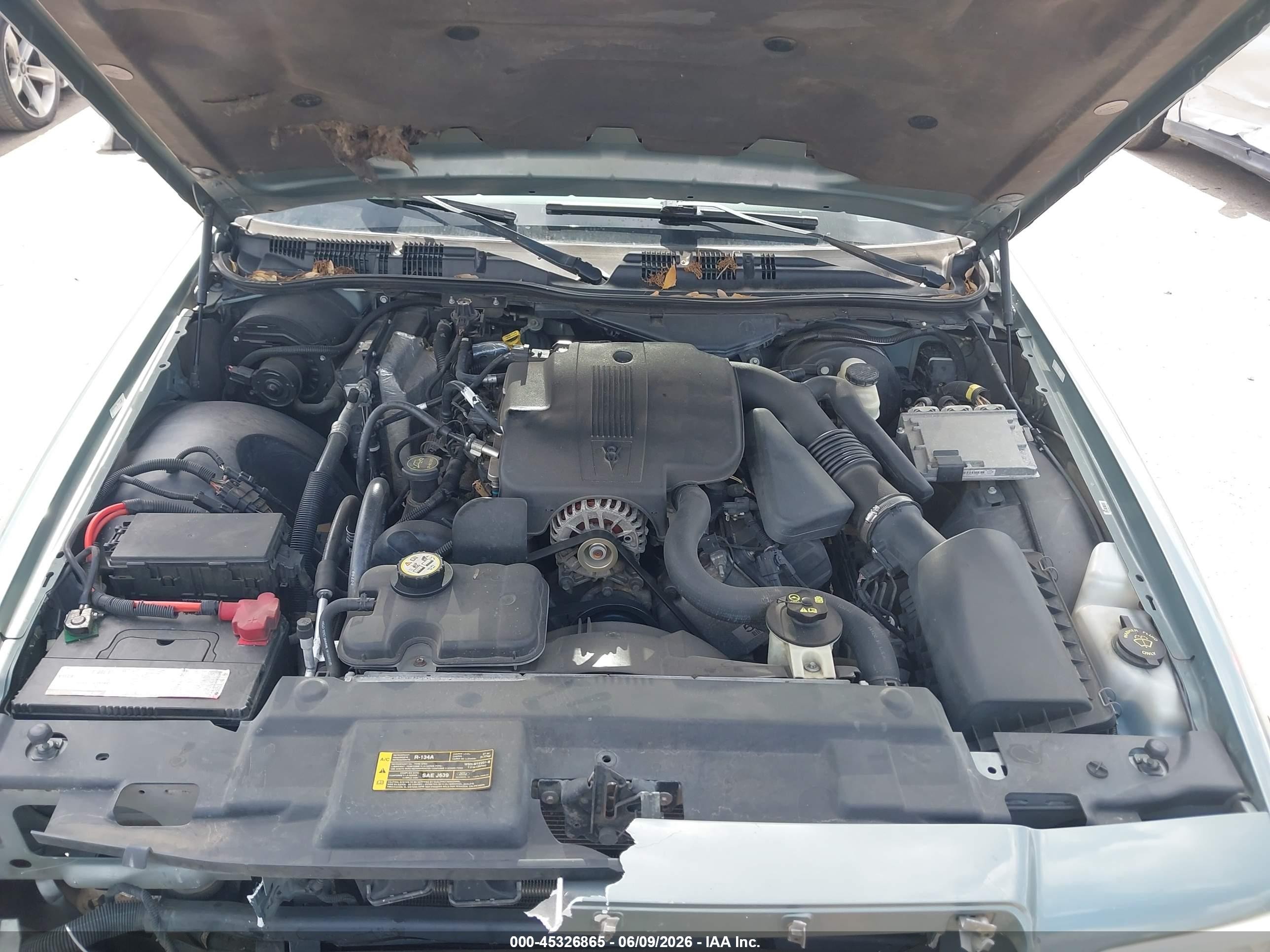 2006 Mercury Grand Marquis Ls Blue vin: 2MHFM75V16X632741