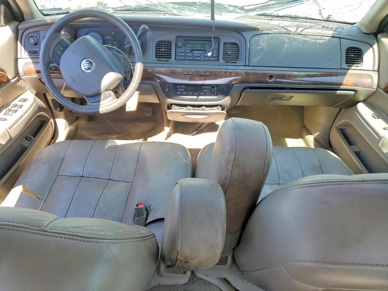 2006 Mercury Grand Marquis Ls Blue vin: 2MHFM75V66X647462