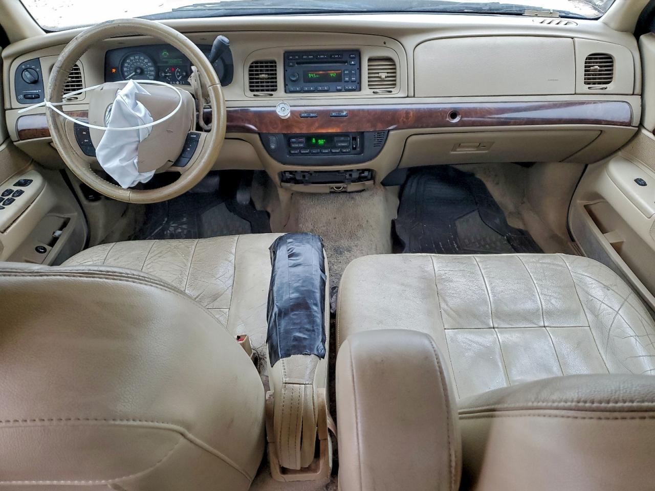 2006 Mercury Grand Marquis Ls Beige vin: 2MHFM75V76X615037