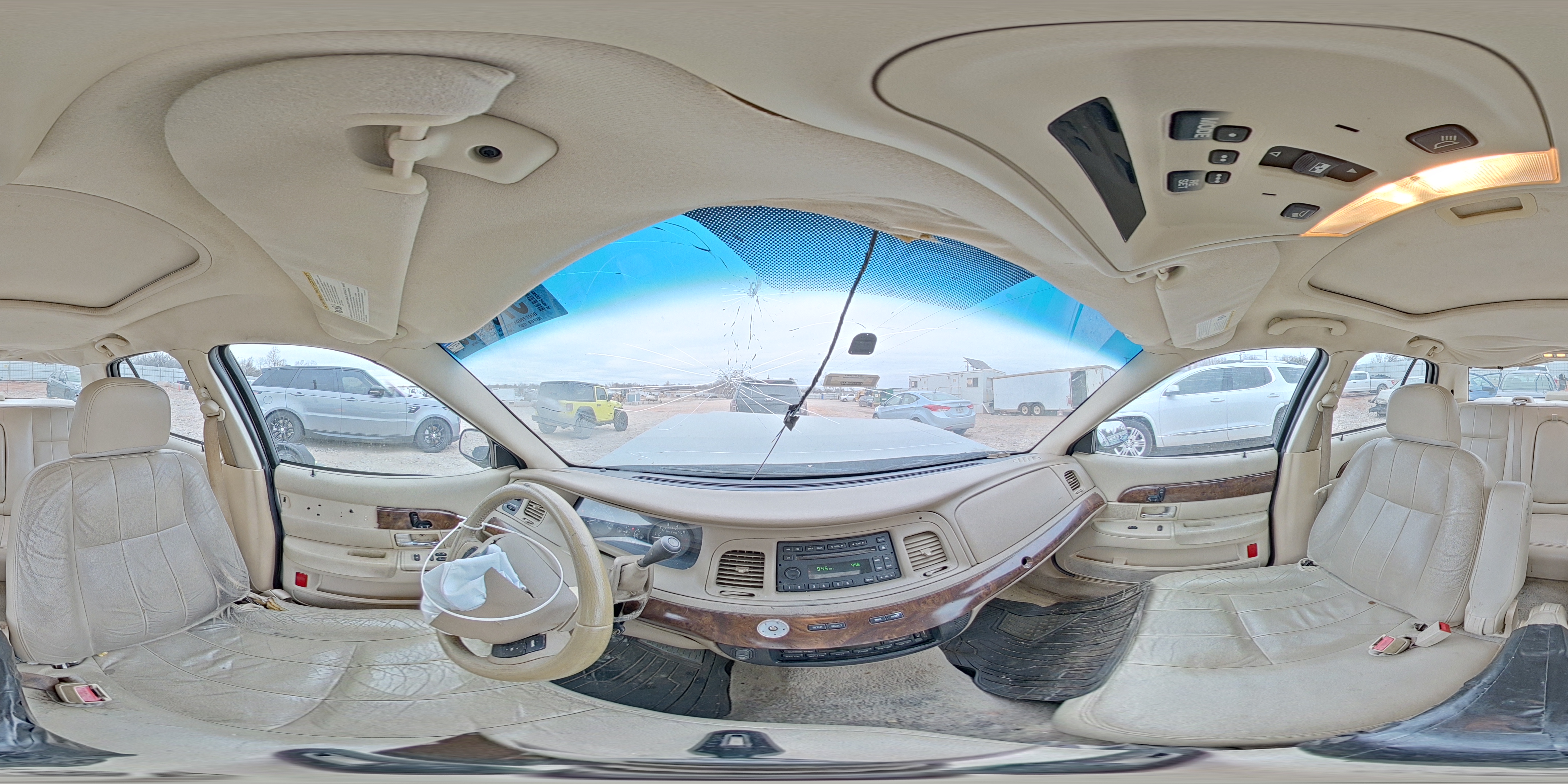 2006 Mercury Grand Marquis Ls Beige vin: 2MHFM75V76X615037
