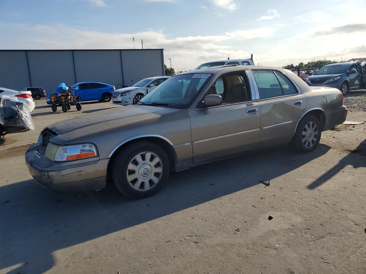 2004 Mercury Grand Marquis Ls Beige vin: 2MHFM75W14X680214