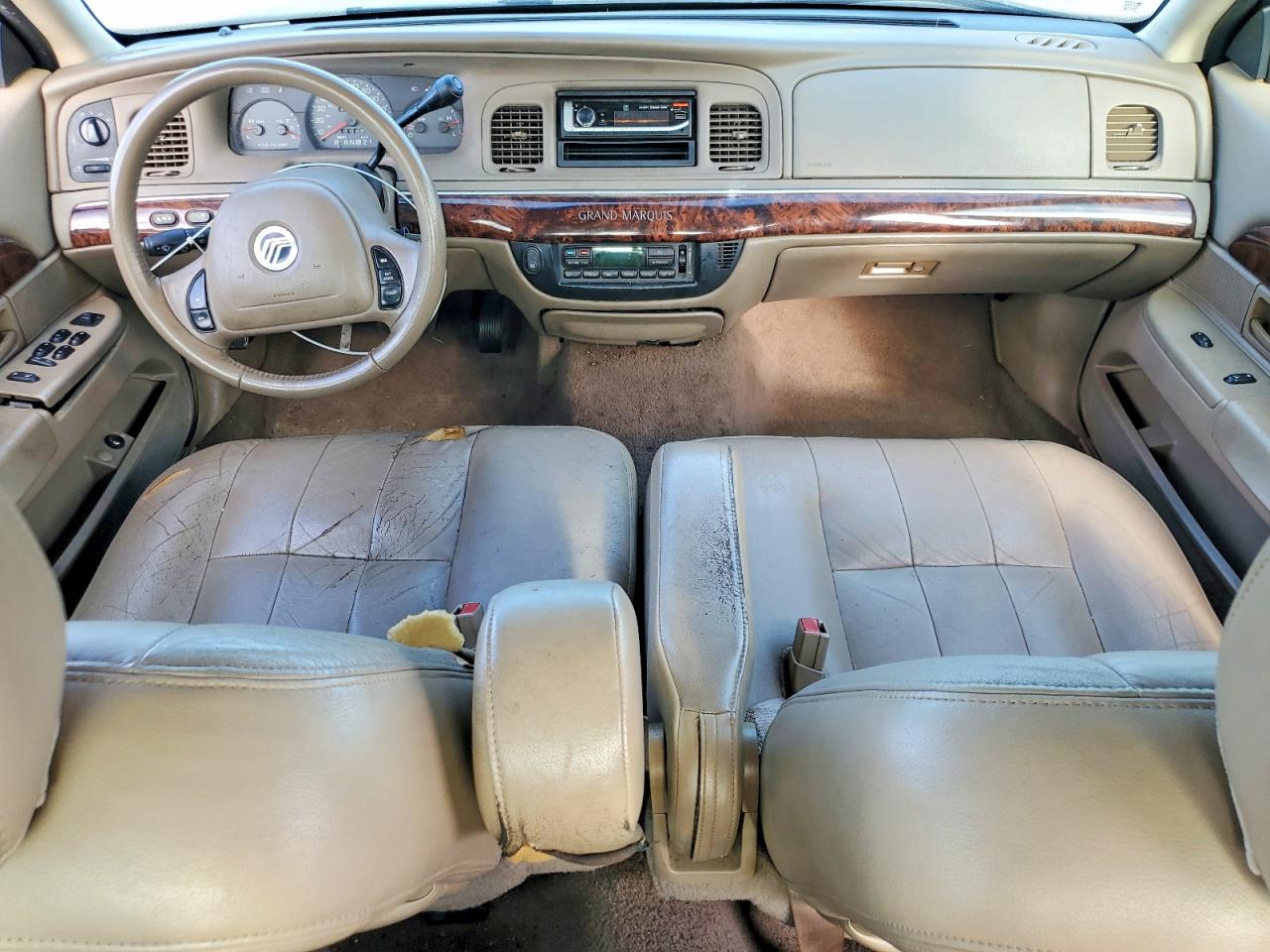 2004 Mercury Grand Marquis Ls Beige vin: 2MHFM75W14X680214