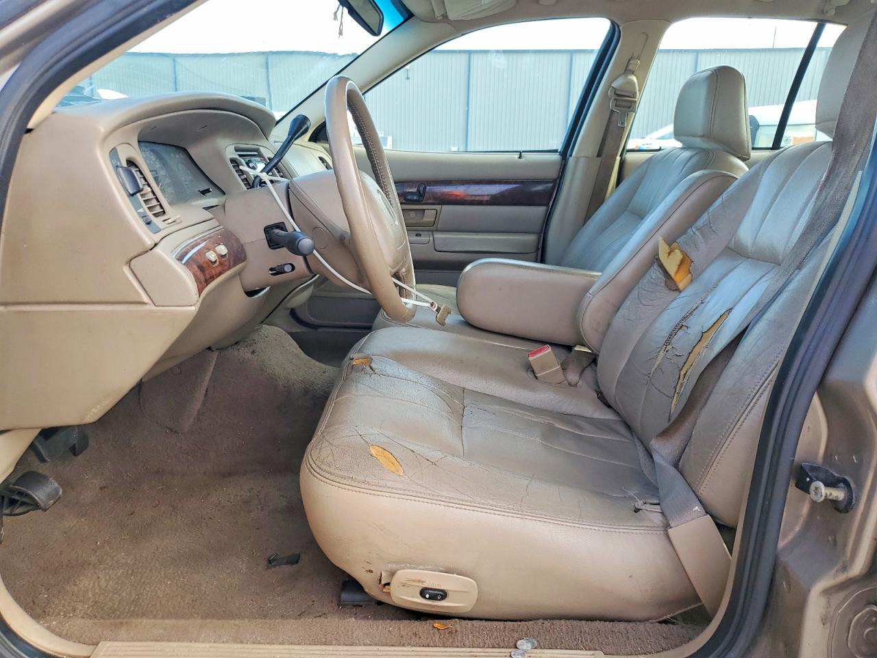 2004 Mercury Grand Marquis Ls Beige vin: 2MHFM75W14X680214