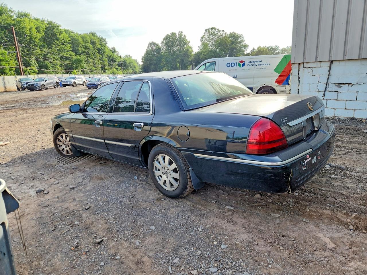 2007 Mercury Grand Marquis Ls Black vin: 2MHHM75V17X634497