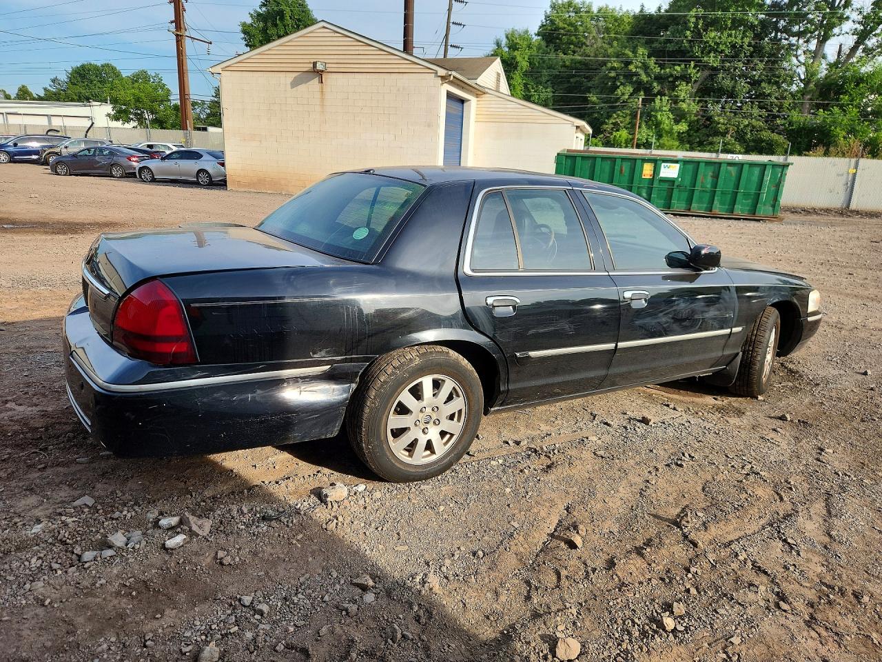 2007 Mercury Grand Marquis Ls Black vin: 2MHHM75V17X634497