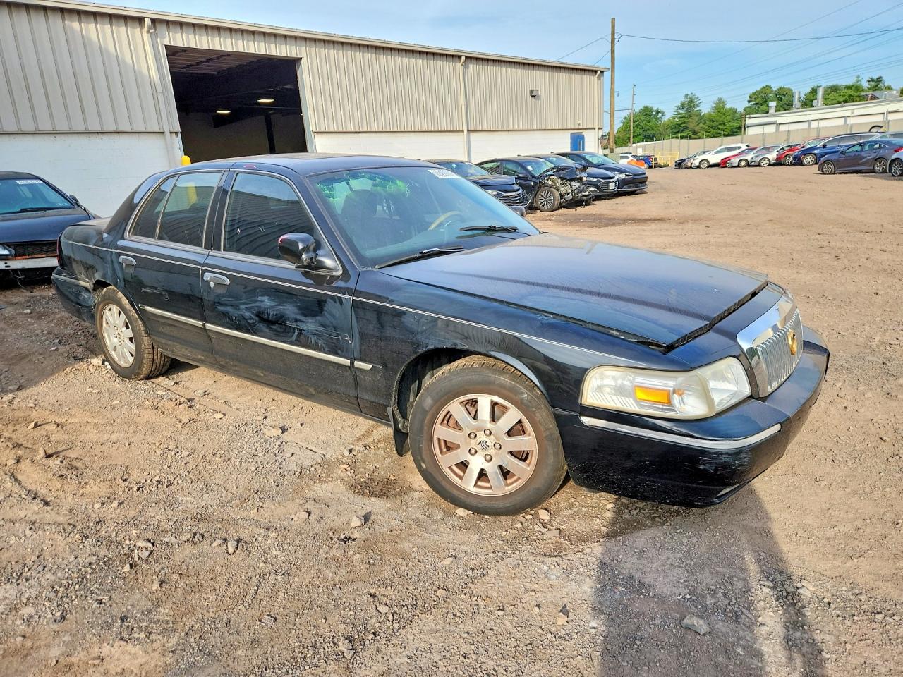 2007 Mercury Grand Marquis Ls Black vin: 2MHHM75V17X634497