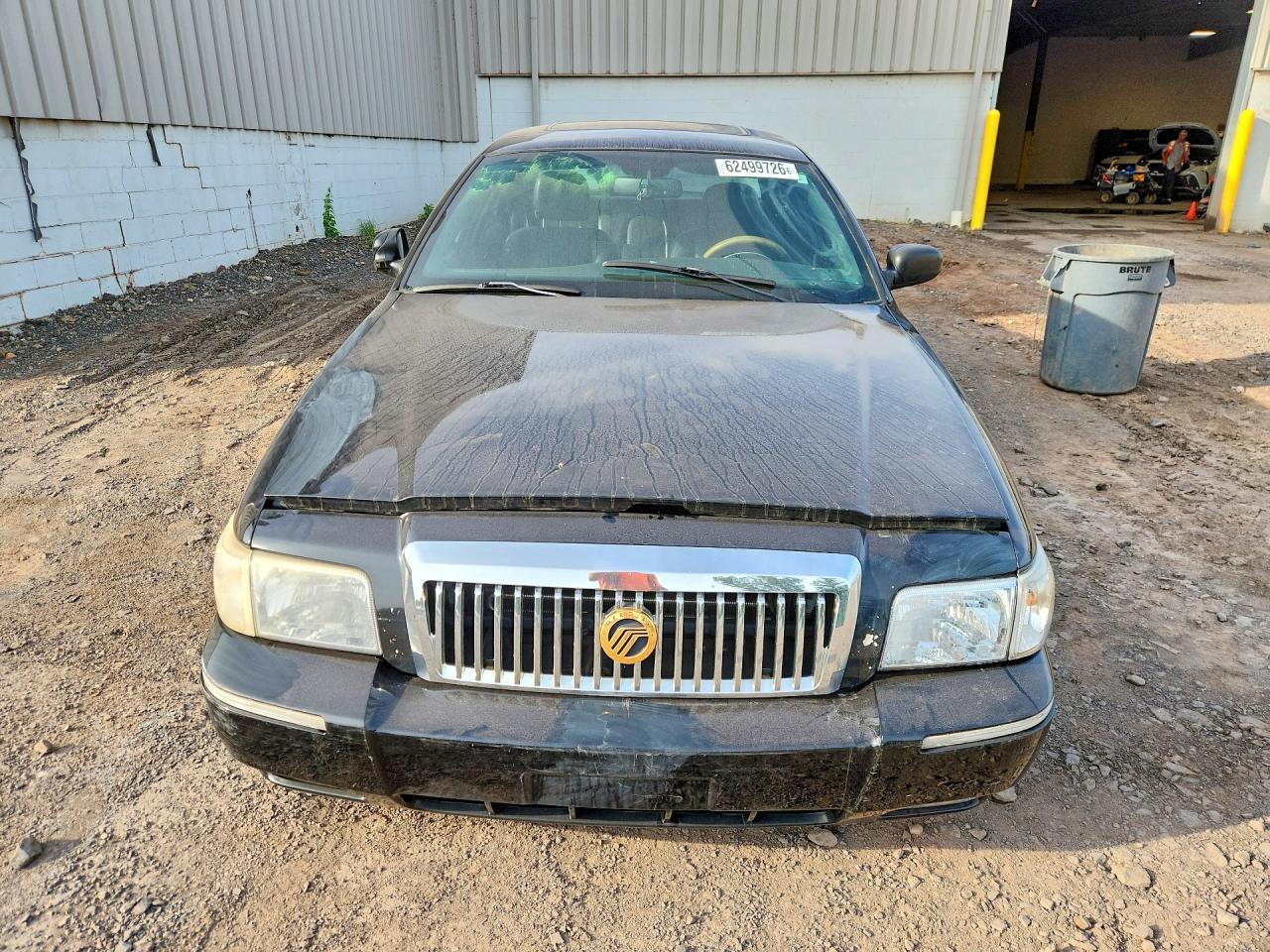 2007 Mercury Grand Marquis Ls Black vin: 2MHHM75V17X634497