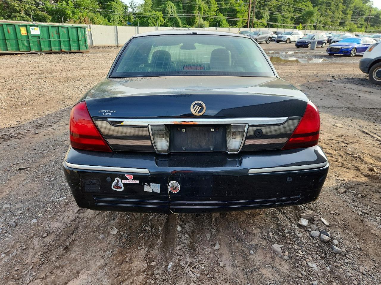 2007 Mercury Grand Marquis Ls Black vin: 2MHHM75V17X634497