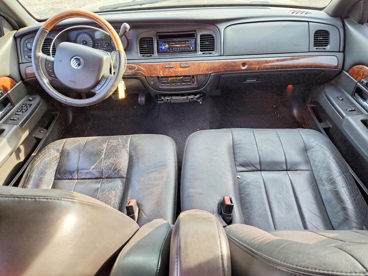 2007 Mercury Grand Marquis Ls Black vin: 2MHHM75V17X634497