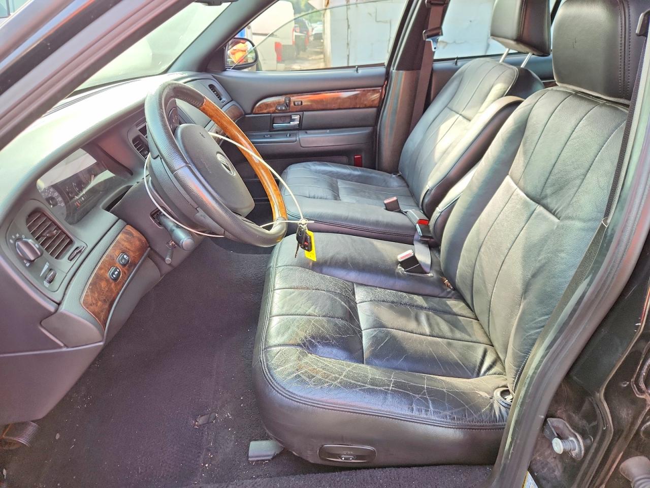 2007 Mercury Grand Marquis Ls Black vin: 2MHHM75V17X634497