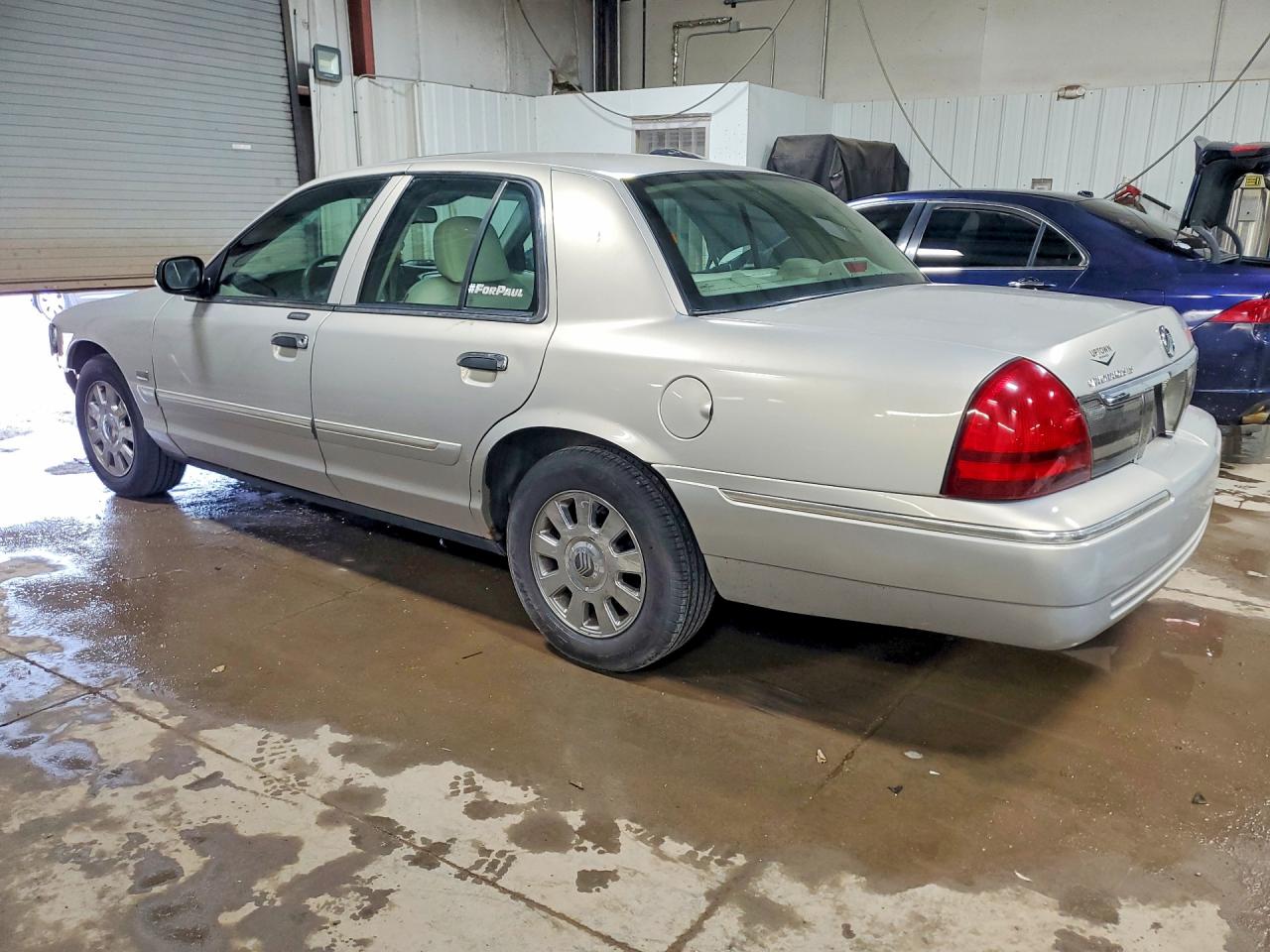 2007 Mercury Grand Marquis Ls Silver vin: 2MHHM75V97X613607