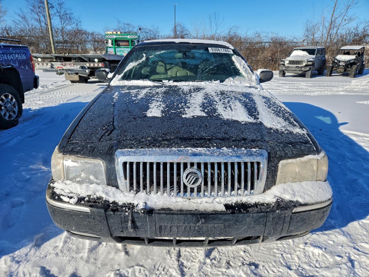 2008 Mercury Grand Marquis Ls Black vin: 2MHHM75V98X650125