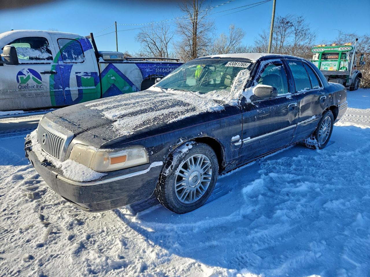 2008 Mercury Grand Marquis Ls Black vin: 2MHHM75V98X650125
