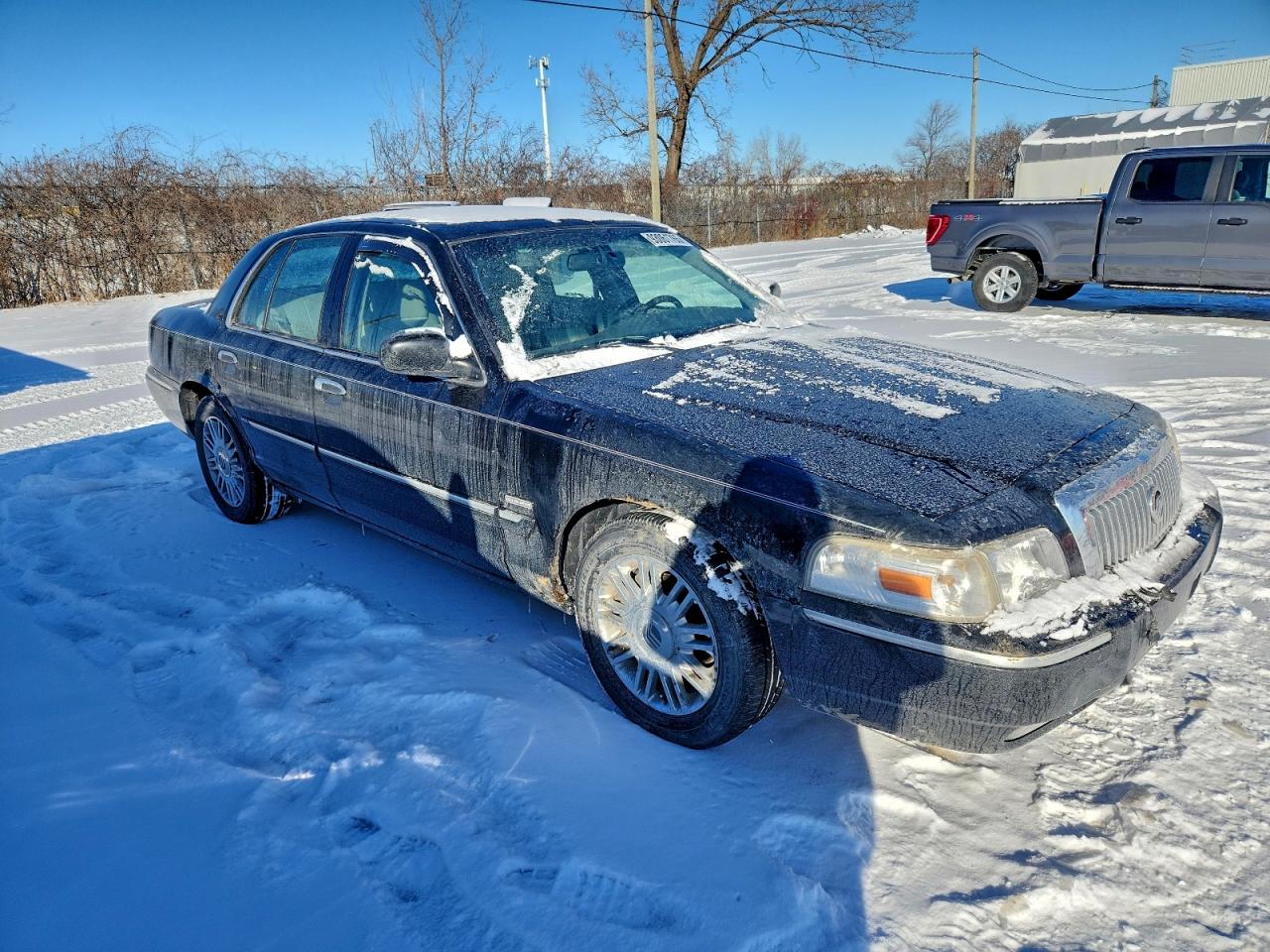2008 Mercury Grand Marquis Ls Black vin: 2MHHM75V98X650125