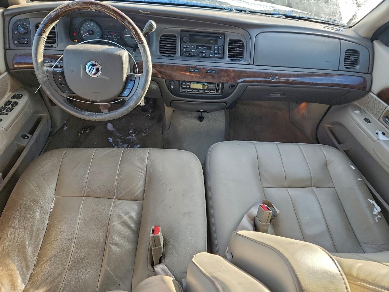 2008 Mercury Grand Marquis Ls Black vin: 2MHHM75V98X650125