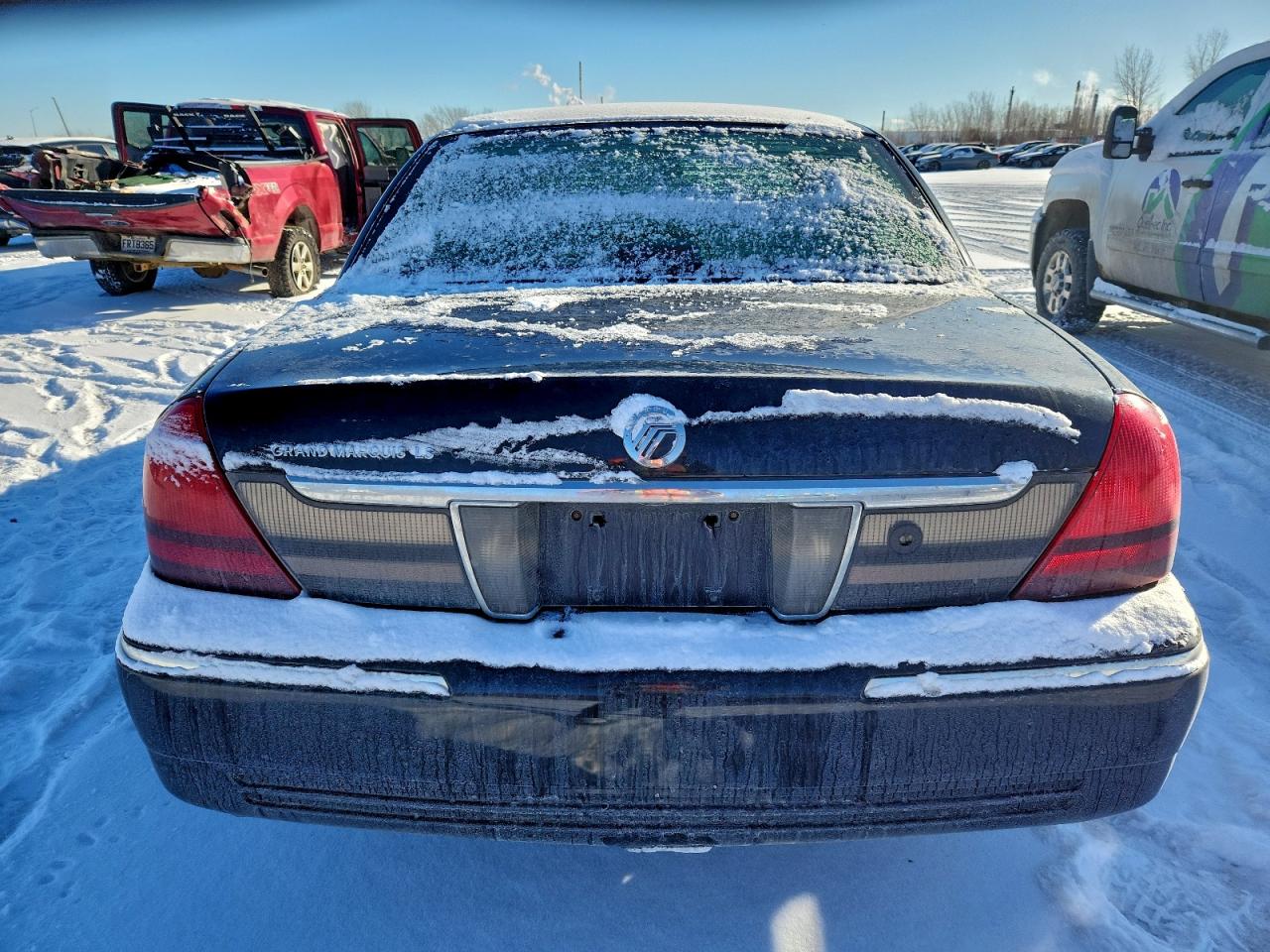 2008 Mercury Grand Marquis Ls Black vin: 2MHHM75V98X650125