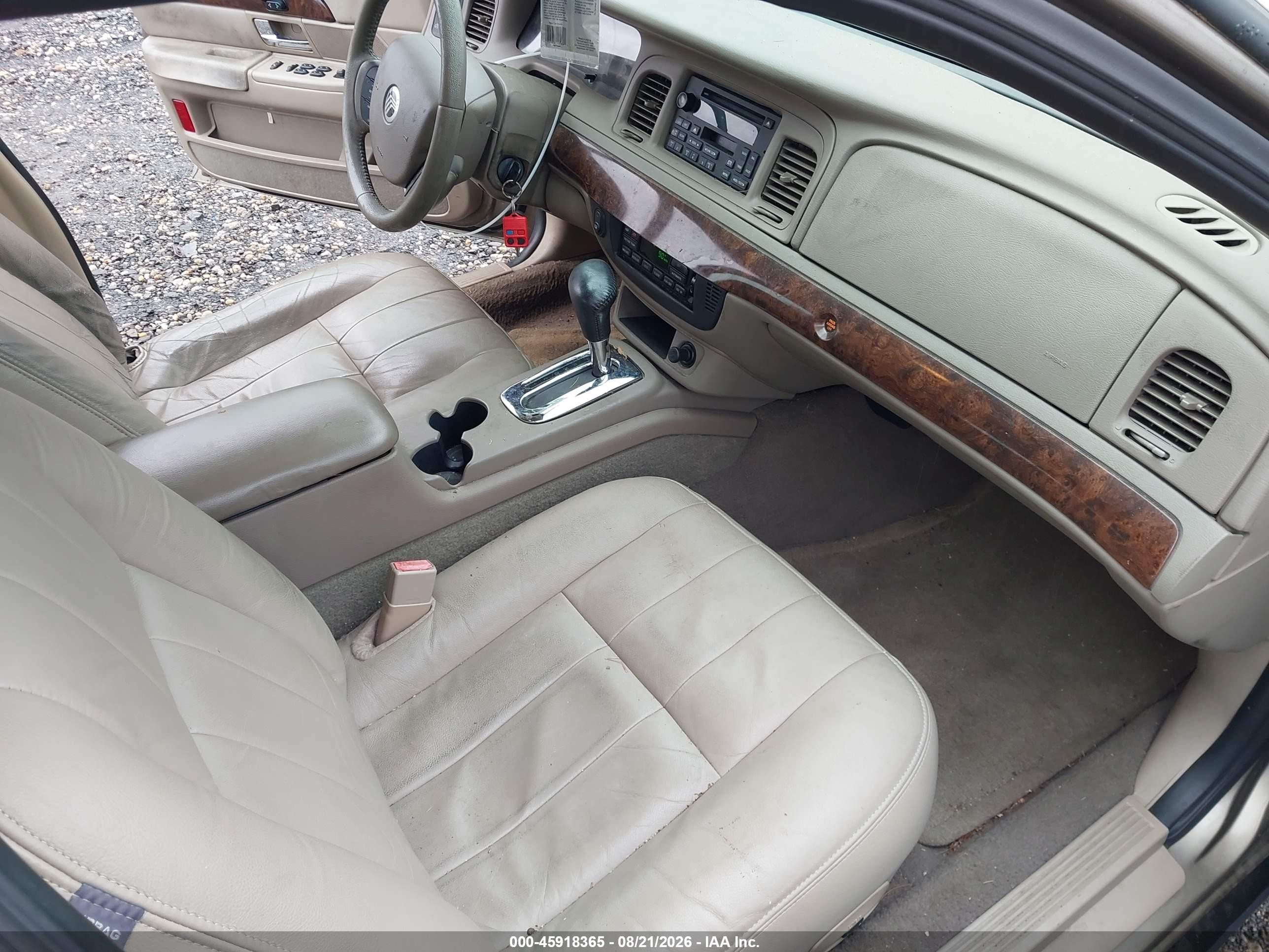 2005 Mercury Grand Marquis Ls/lse Brown vin: 2MHHM75W55X648456