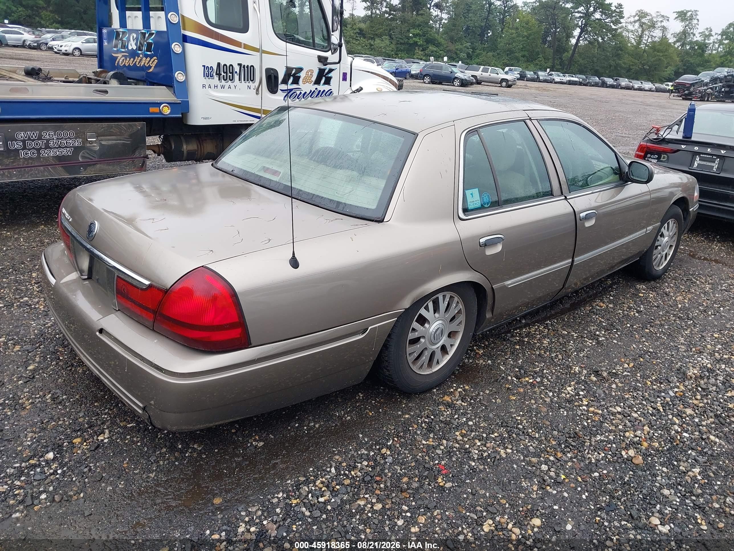 2005 Mercury Grand Marquis Ls/lse Brown vin: 2MHHM75W55X648456
