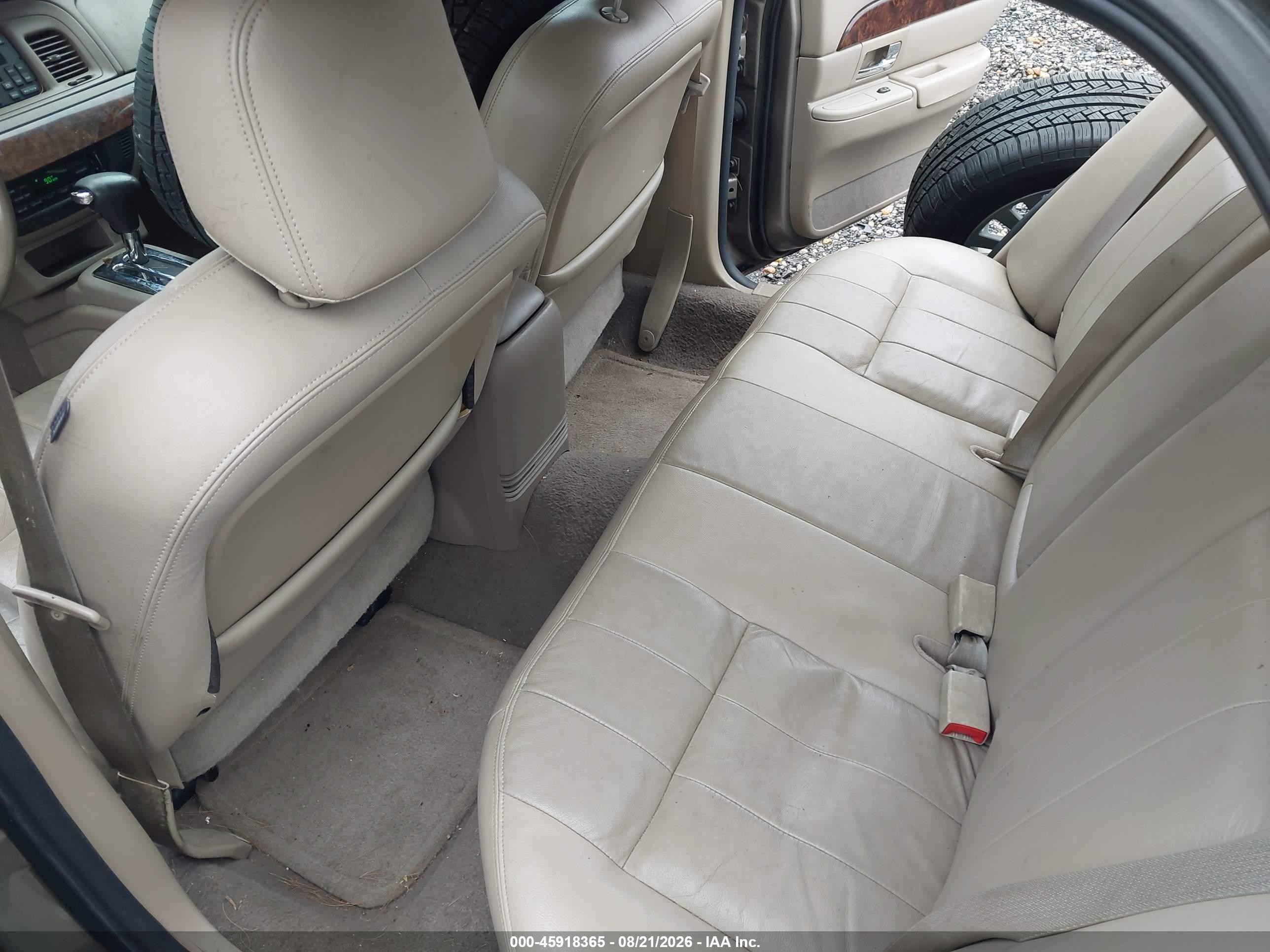 2005 Mercury Grand Marquis Ls/lse Brown vin: 2MHHM75W55X648456
