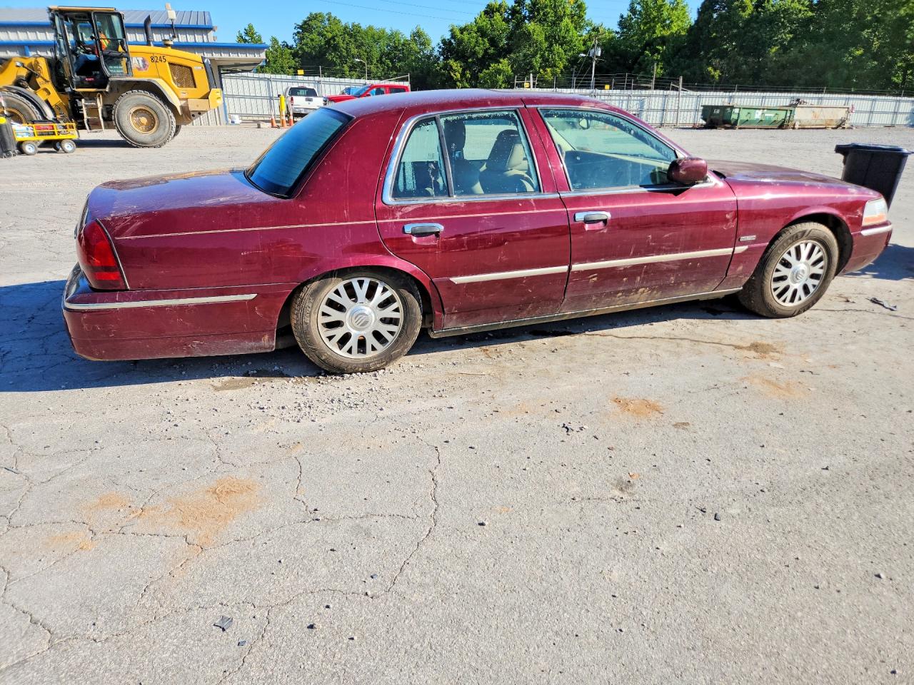 2004 Mercury Grand Marquis Ls Maroon vin: 2MHHM75W64X667371