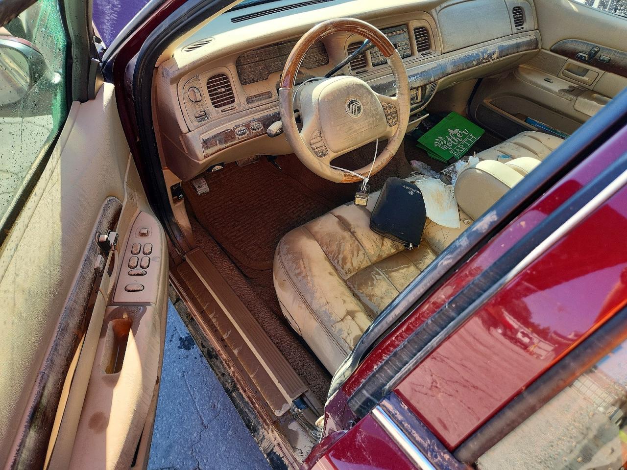 2004 Mercury Grand Marquis Ls Maroon vin: 2MHHM75W64X667371