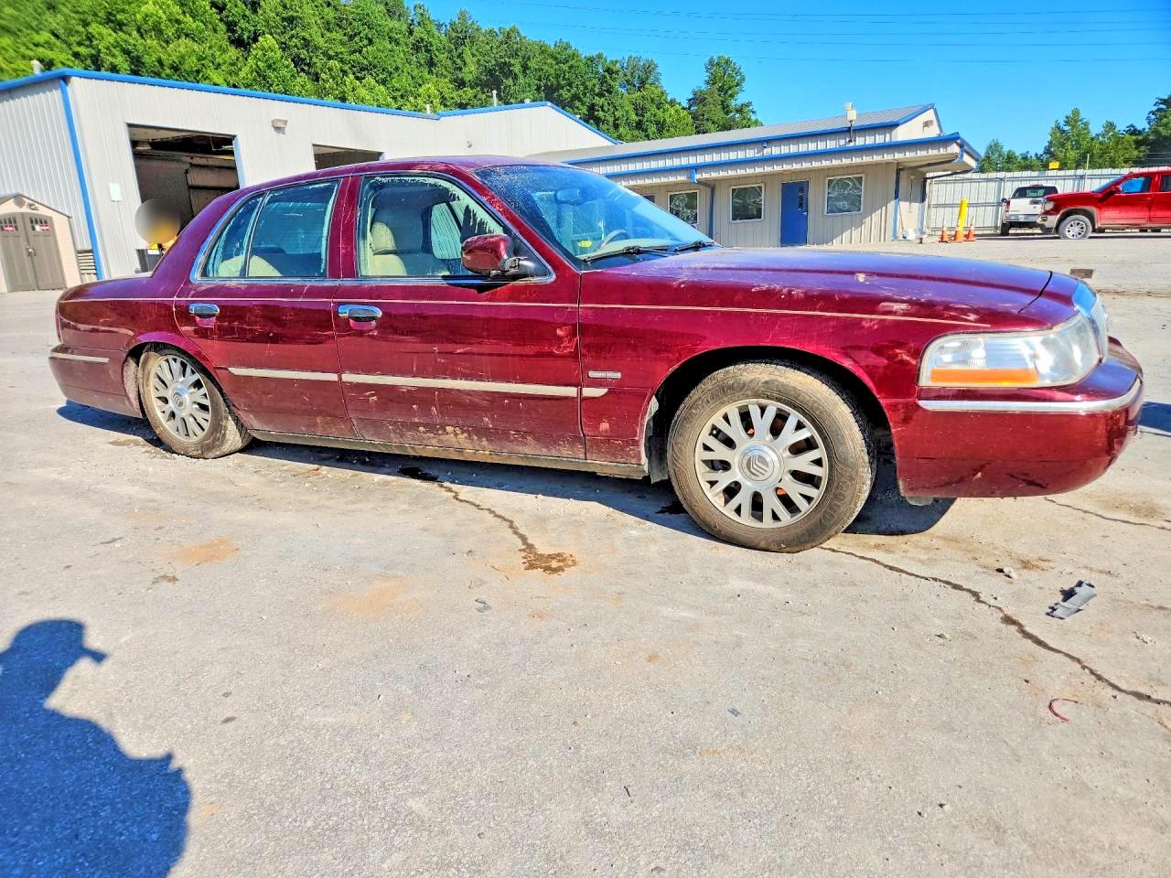 2004 Mercury Grand Marquis Ls Maroon vin: 2MHHM75W64X667371