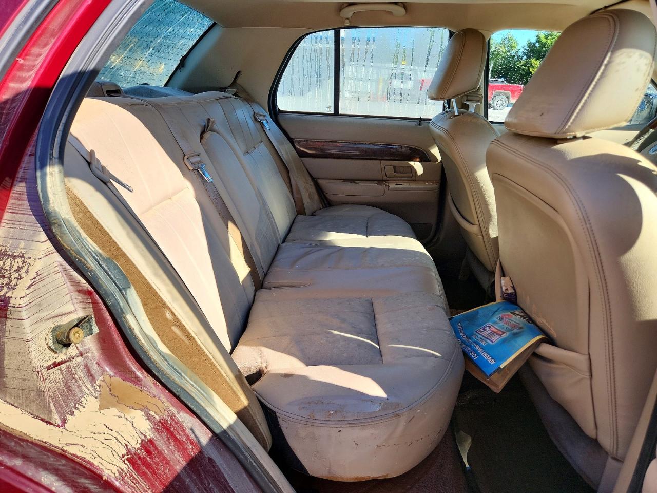 2004 Mercury Grand Marquis Ls Maroon vin: 2MHHM75W64X667371