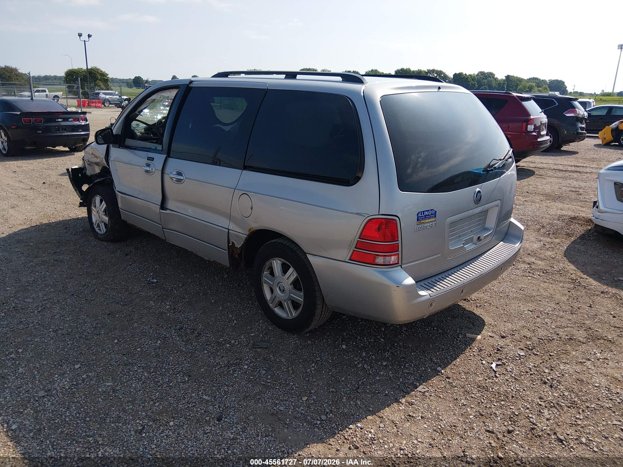 2004 Mercury Monterey   Silver vin: 2MRDA20204BJ16280